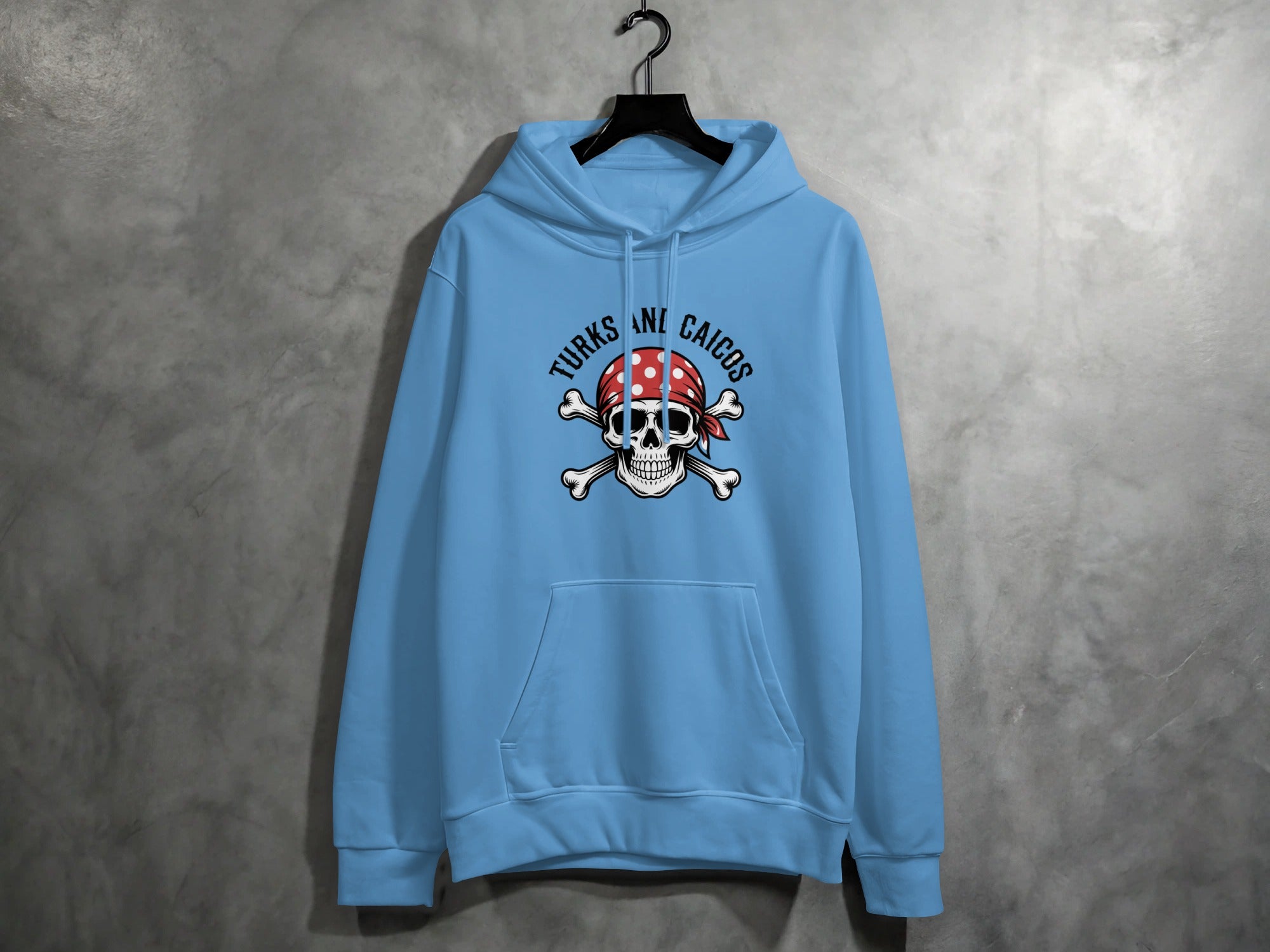 Turks and Caicos Skull and Crossbones Hoodie product type