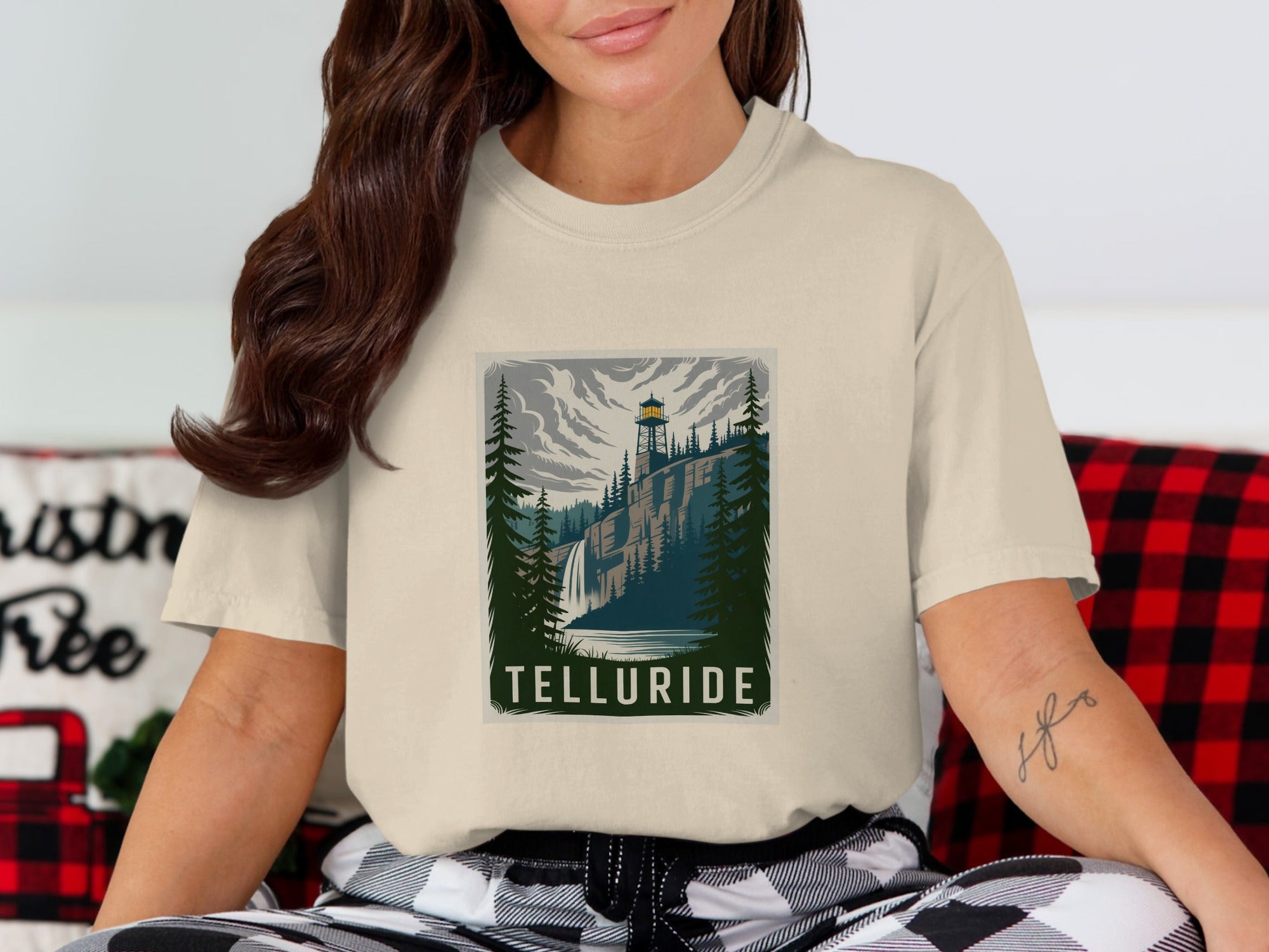 Telluride Forest Scene Graphic T-Shirt product type