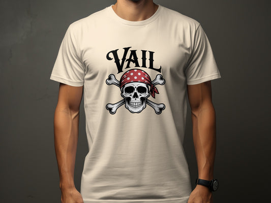 Skull and Crossbones VAIL Graphic Tee product