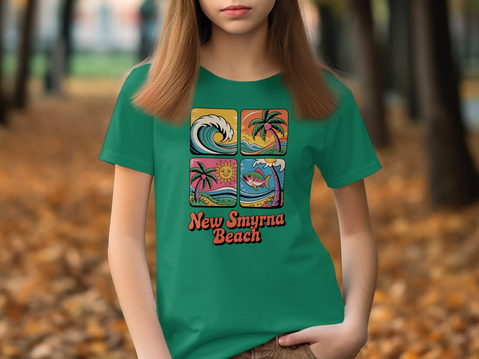 New Smyrna Beach Graphic Print T-Shirt product