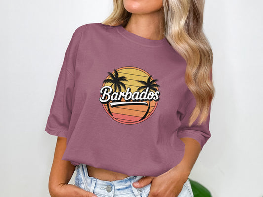 Vintage Barbados Graphic Printed Top product