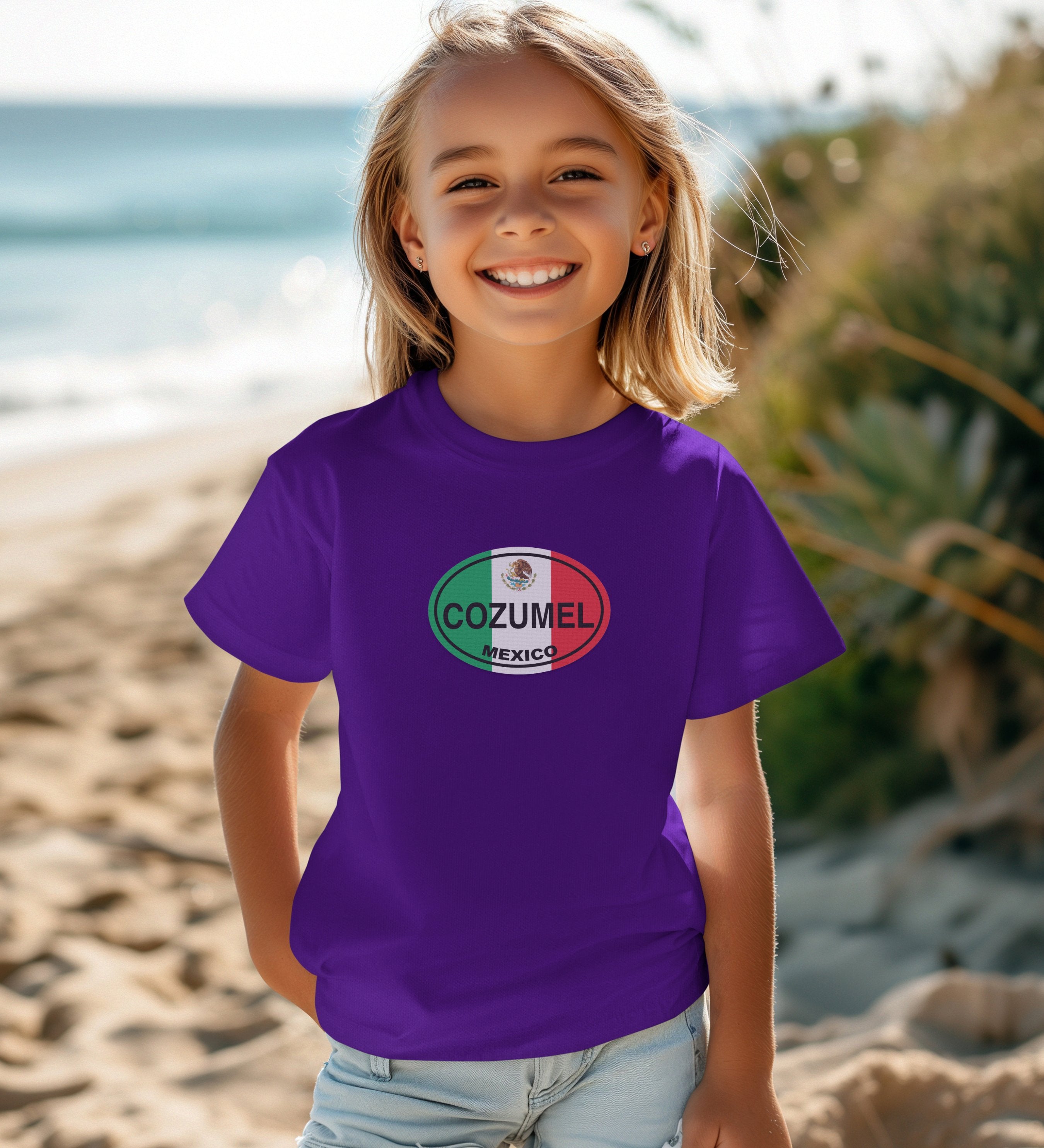 Cozumel gift for visiting Chankanaab Beach Adventure Park youth clothing and travel souvenirs