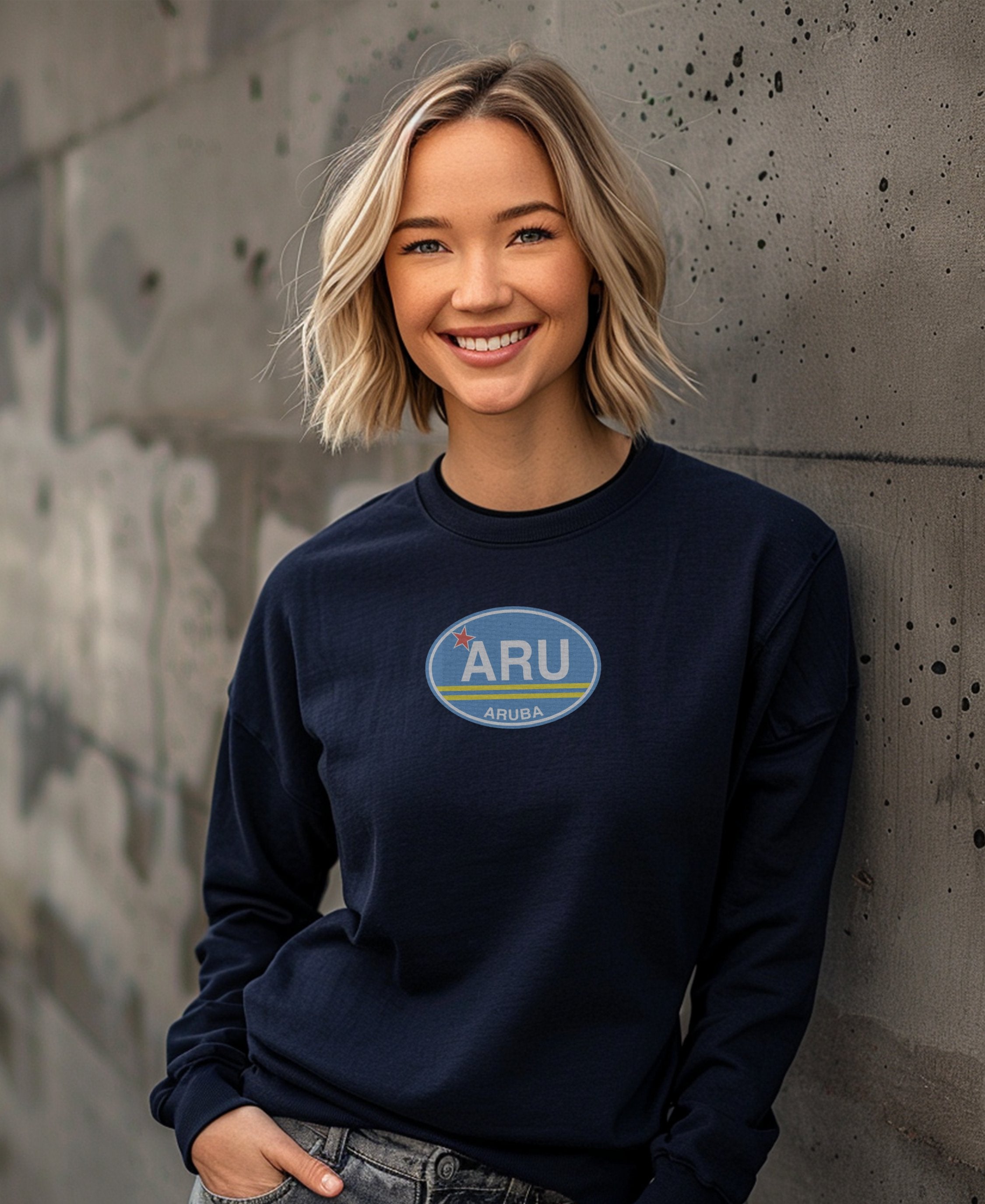 Aruba Desert Shores & Festival Vibes Womens Long Sleeve T-Shirt