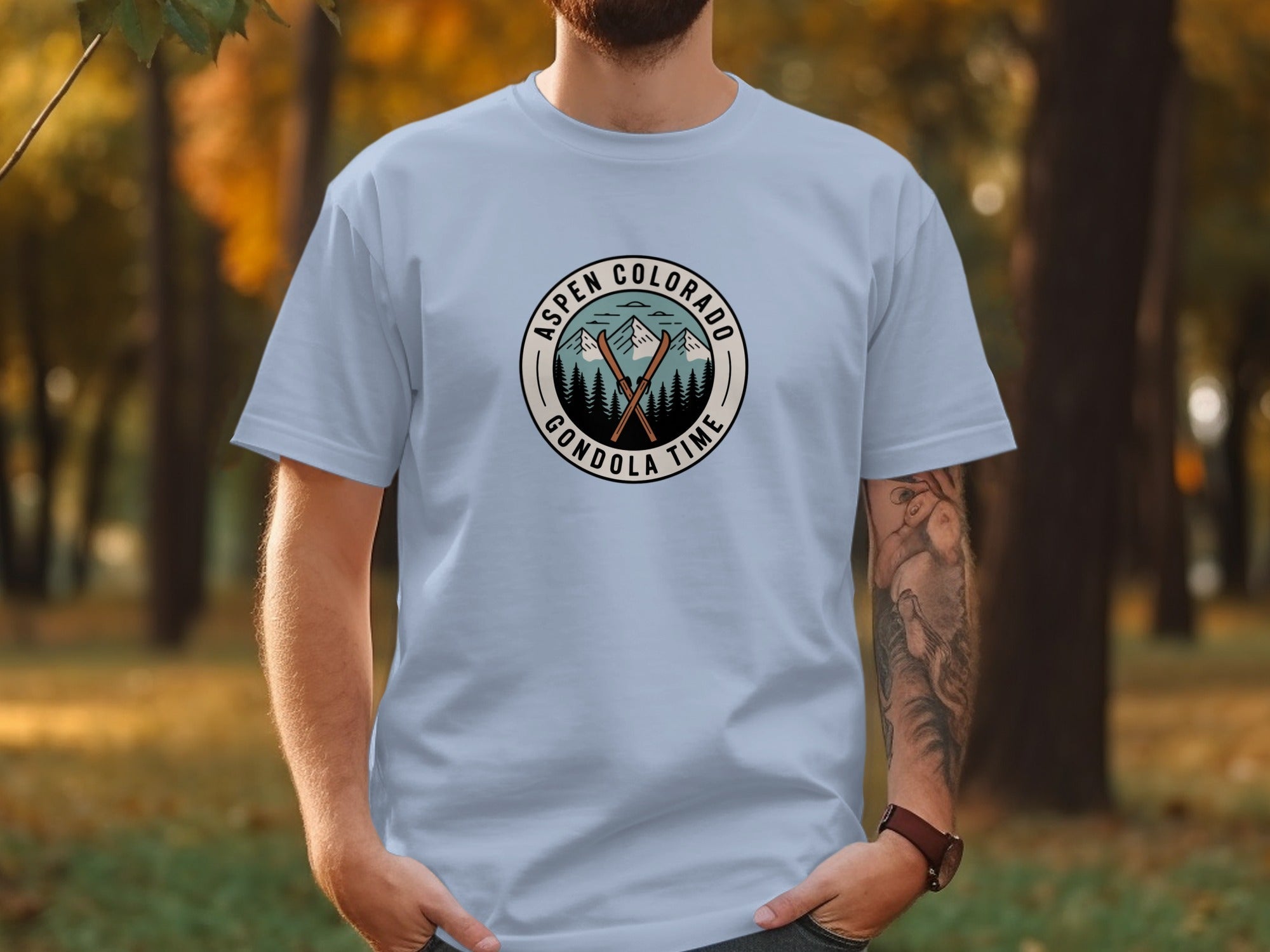 Aspen Colorado Gondola Time T-Shirts Product type
