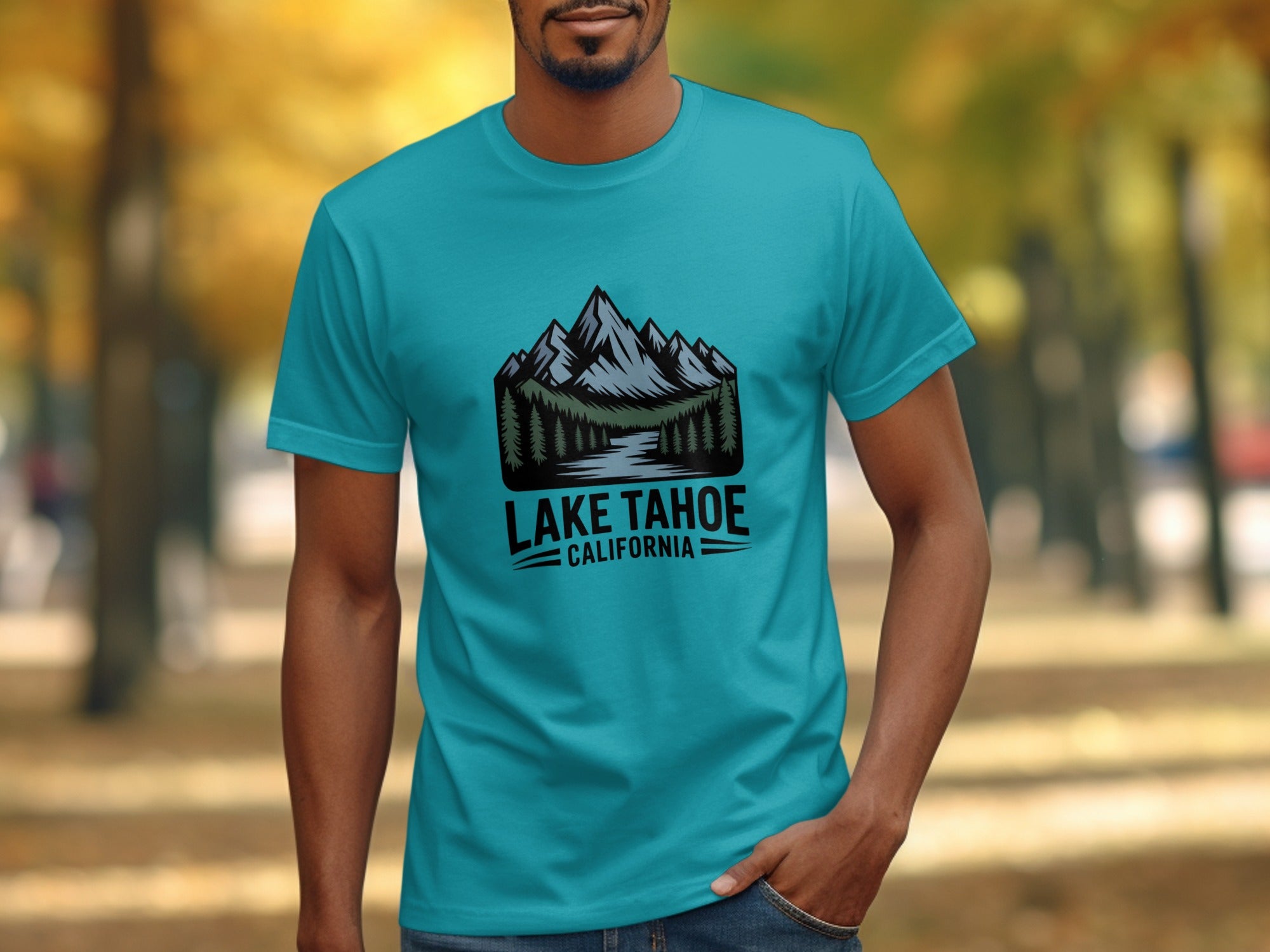 Lake Tahoe California Graphic Tee Shirt product