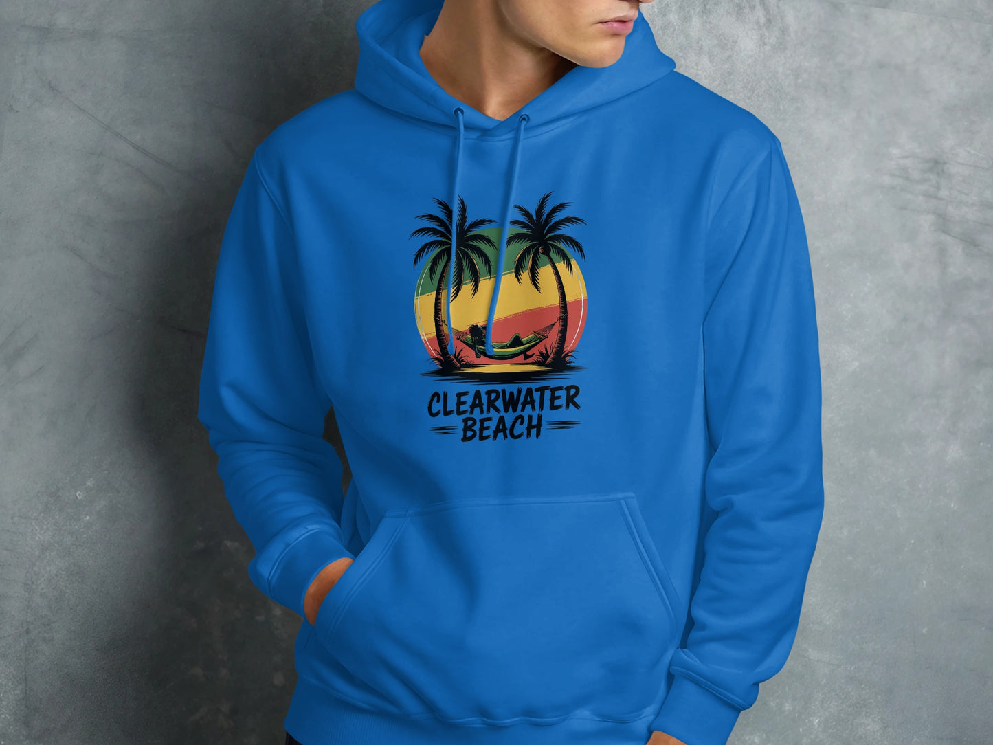 Clearwater Beach Tropical Sunset Hoodie product