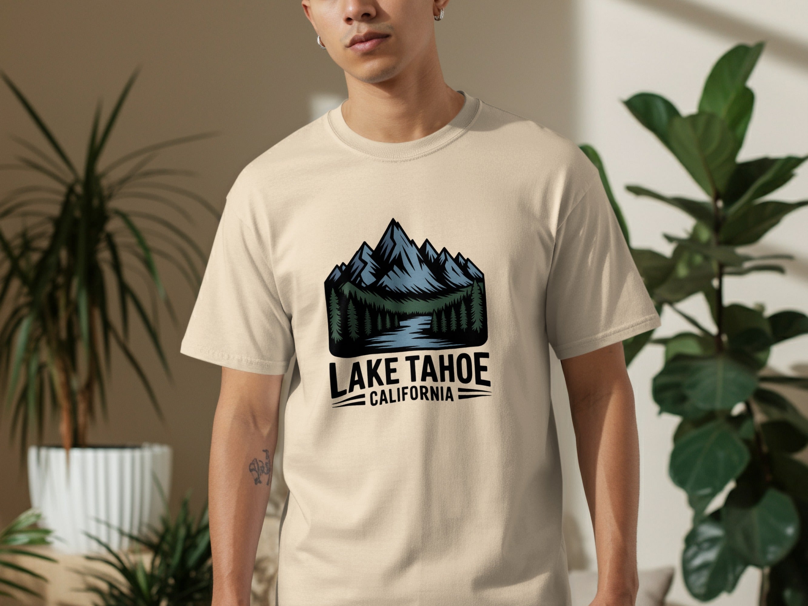 Lake Tahoe California Graphic Design T-Shirt product type