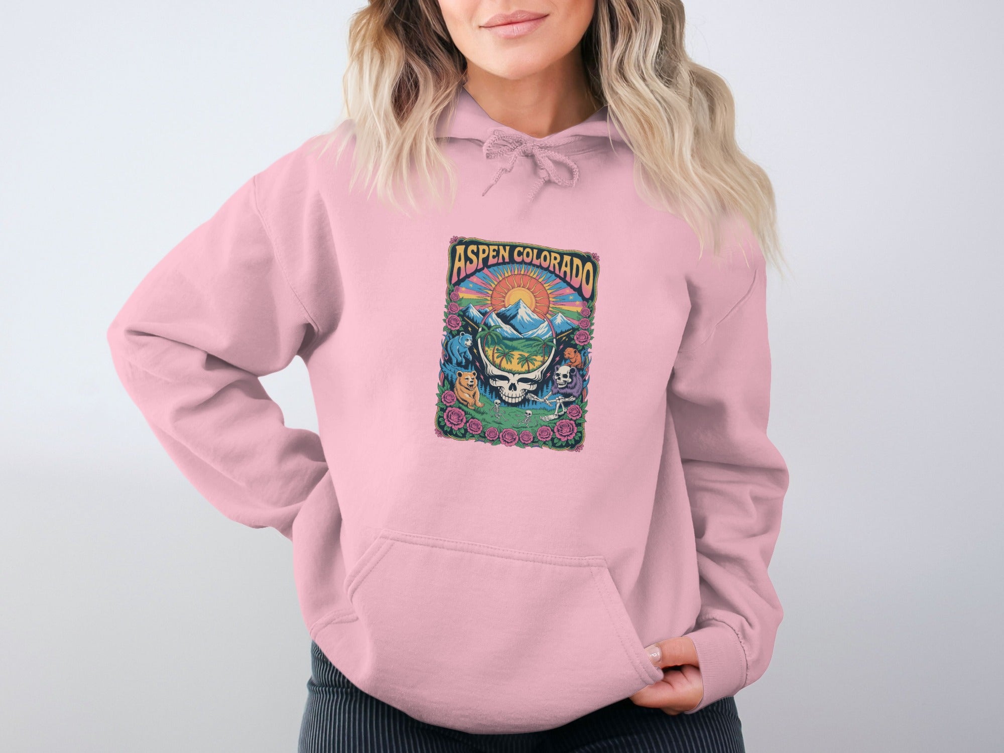 Aspen Colorado Graphic Print Hoodie product
