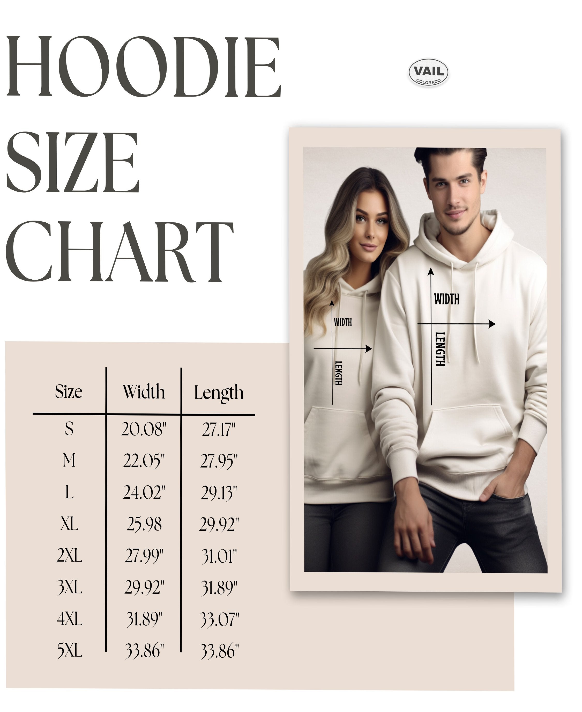 Vail Mountain Air & Winter Style Womens Hoodie