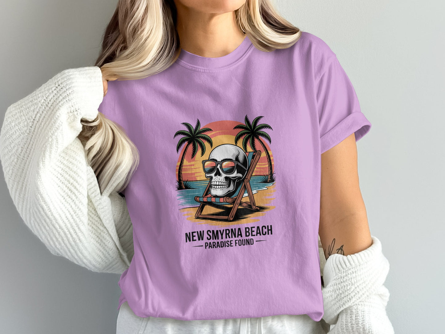 New Smyrna Beach Paradise Found Graphic Tee product