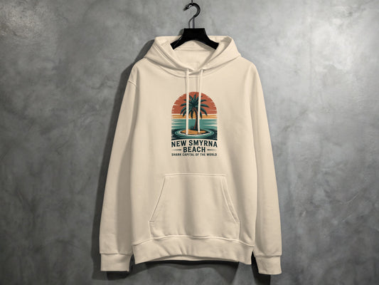 New Smyrna Beach Shark Capital of the World Hoodie product type
