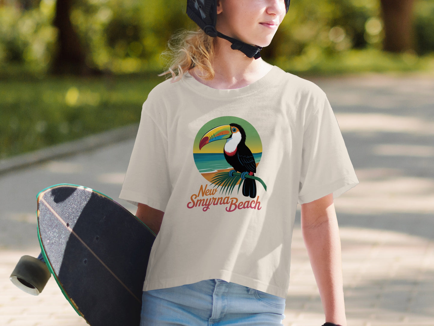 New Smyrna Beach Toucan Graphic T-shirt product