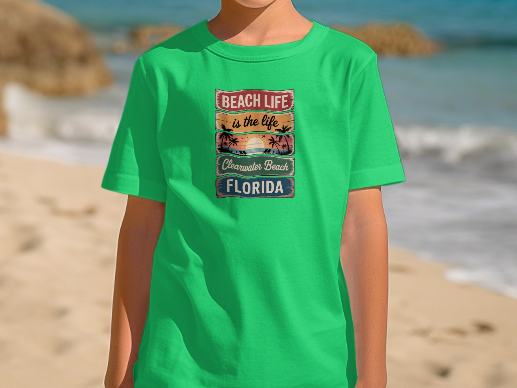 Beach Life Clearwater Beach Florida Shirt product