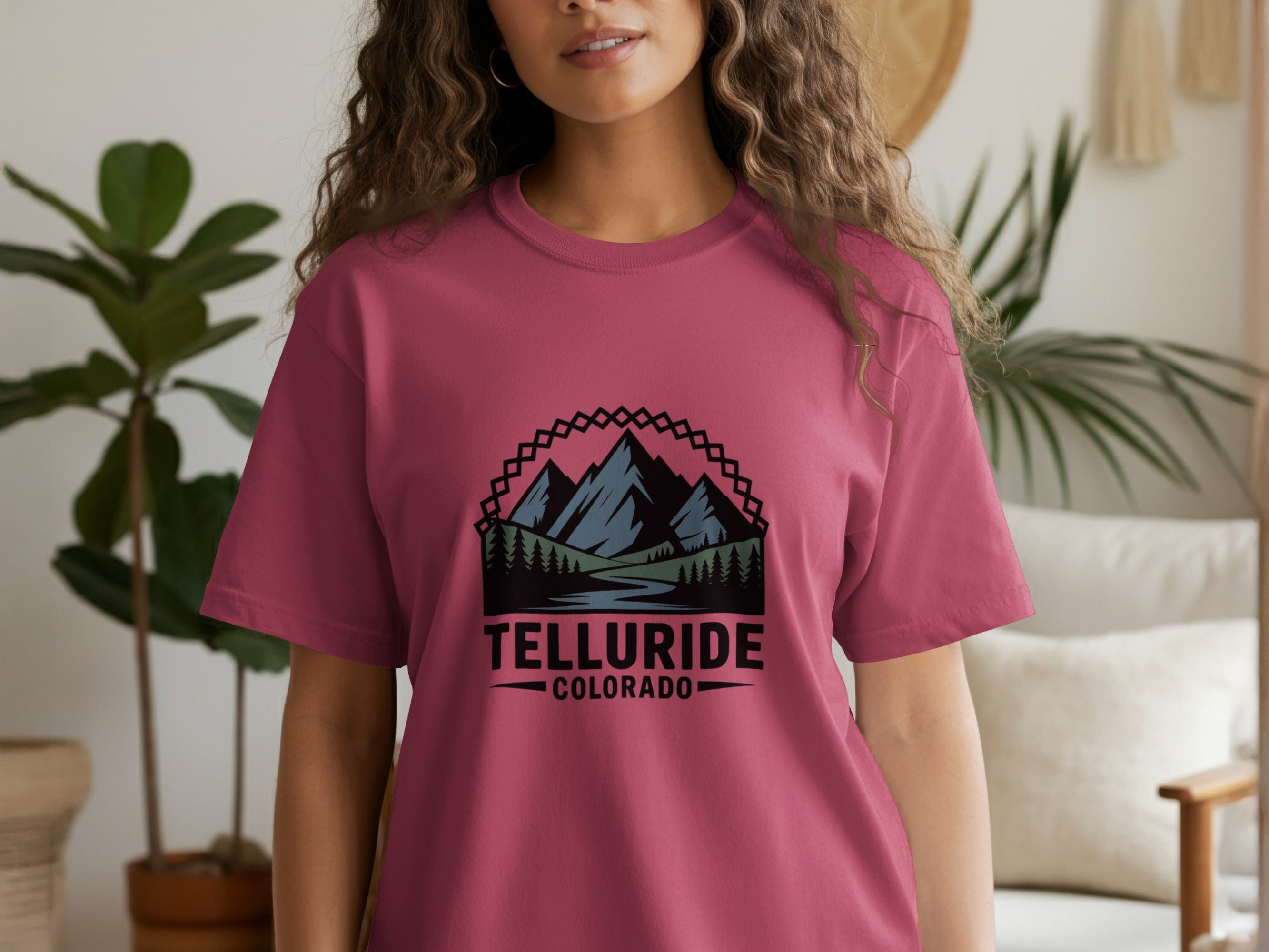 Telluride Colorado Mountains Graphic T-Shirt product