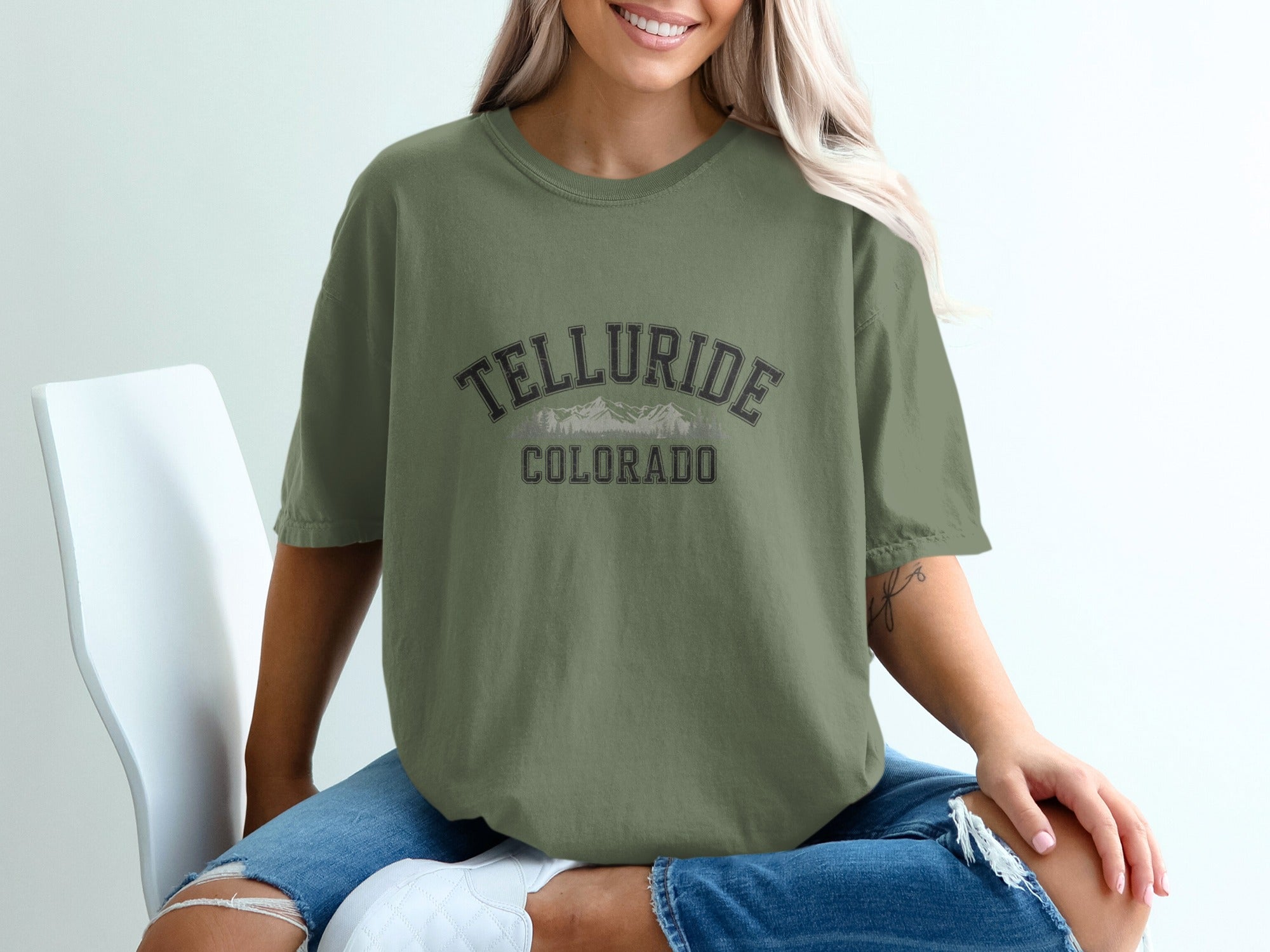 Telluride Colorado Graphic Casual Shirt product