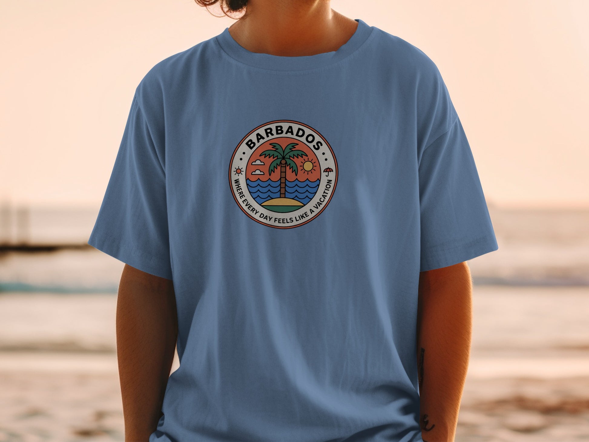 Barbados Wherever Day Feels Like Vacation T-Shirt product