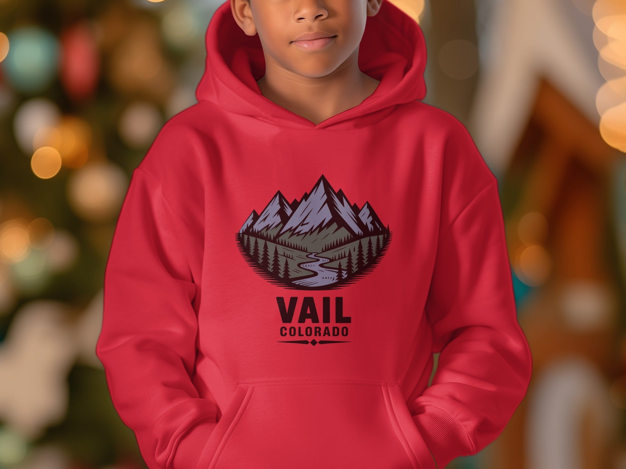 Vail Colorado graphic design printed hoodie product