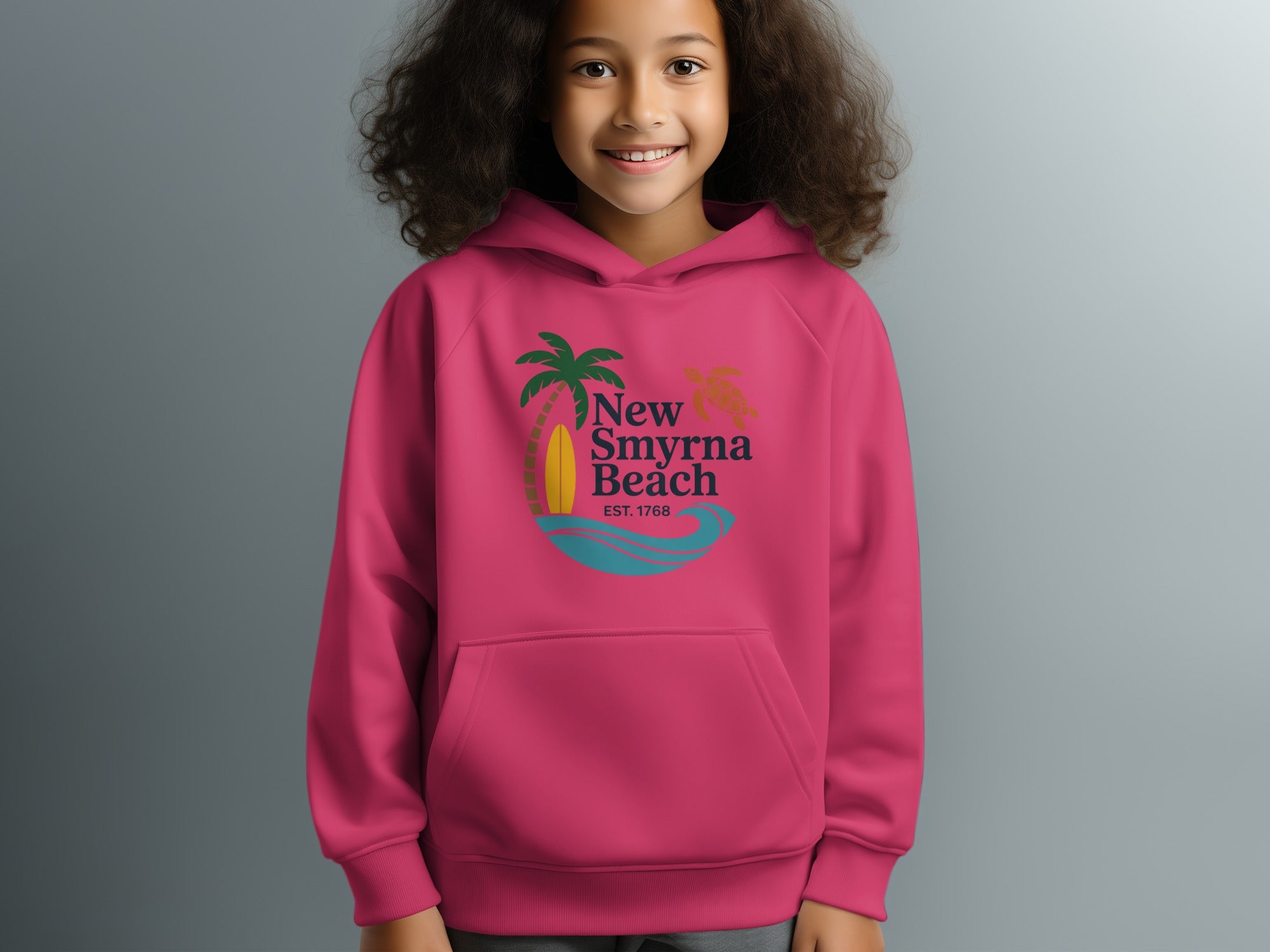 New Smyrna Beach EST 1768 Artwork Hoodie product