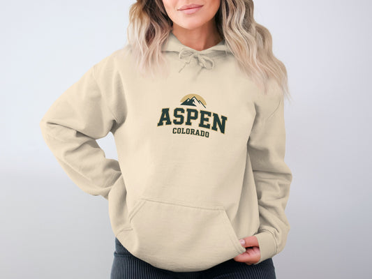 Aspen Colorado Loose Fit Comfortable Hoodie product type