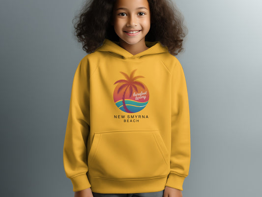 New Smyrna Beach Barefoot Living Hooded Sweatshirt product