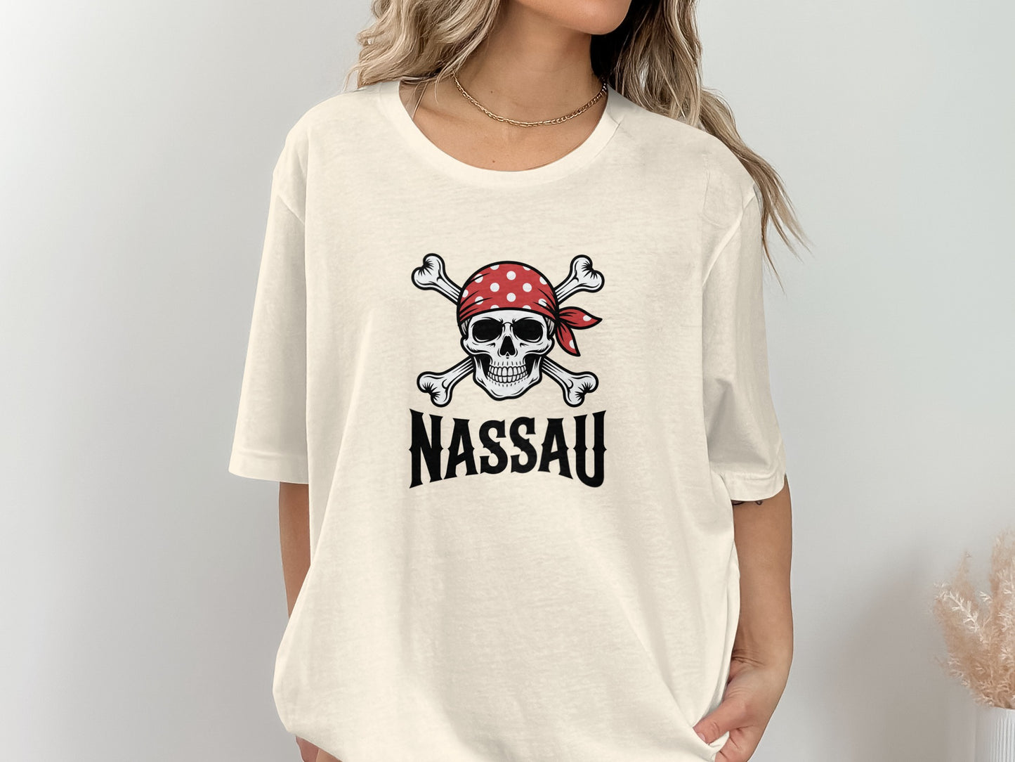 Nassau Skull Crossbones Graphic Tee product
