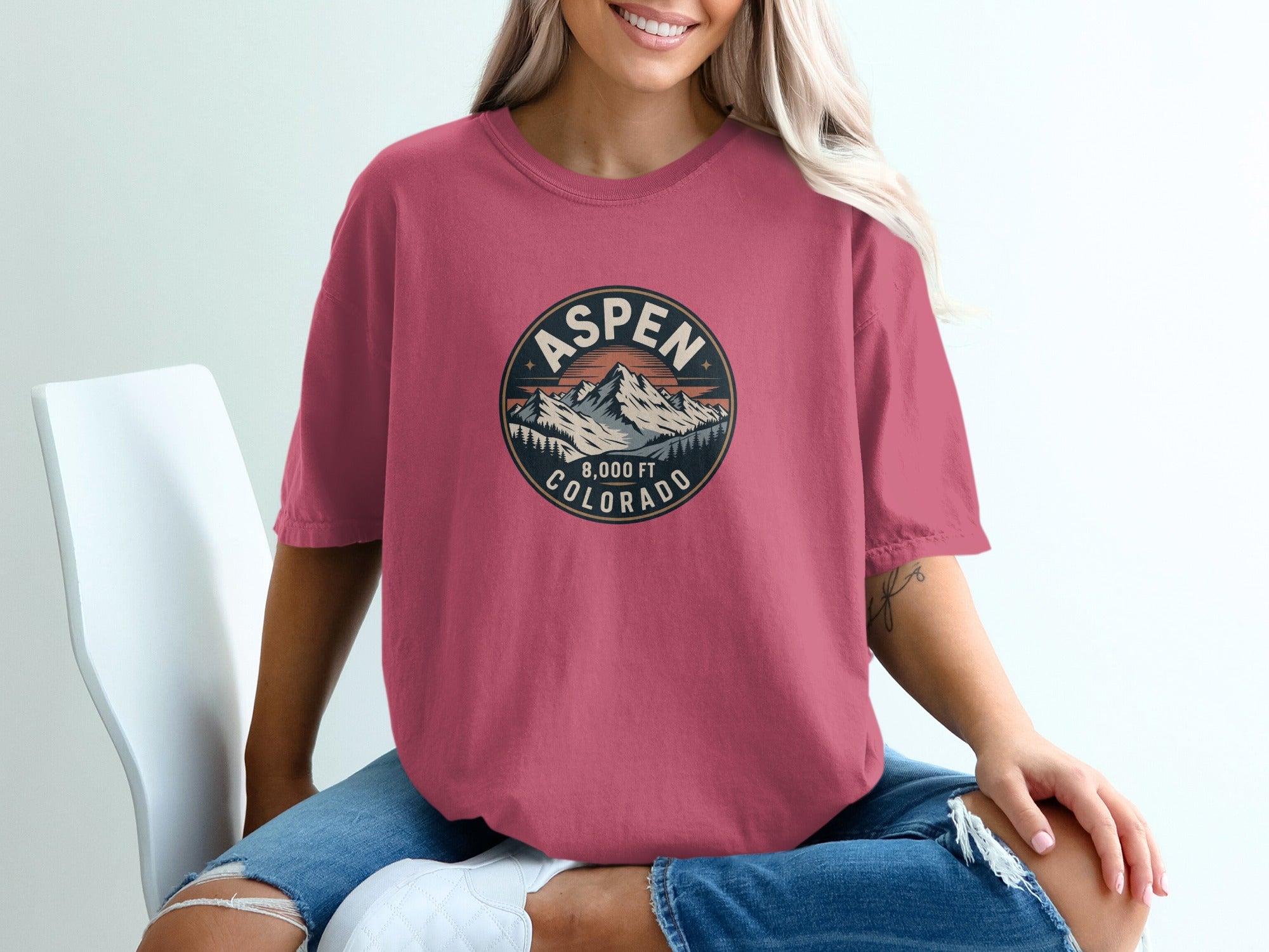 Aspen Colorado Graphic Short Sleeve T-Shirt product