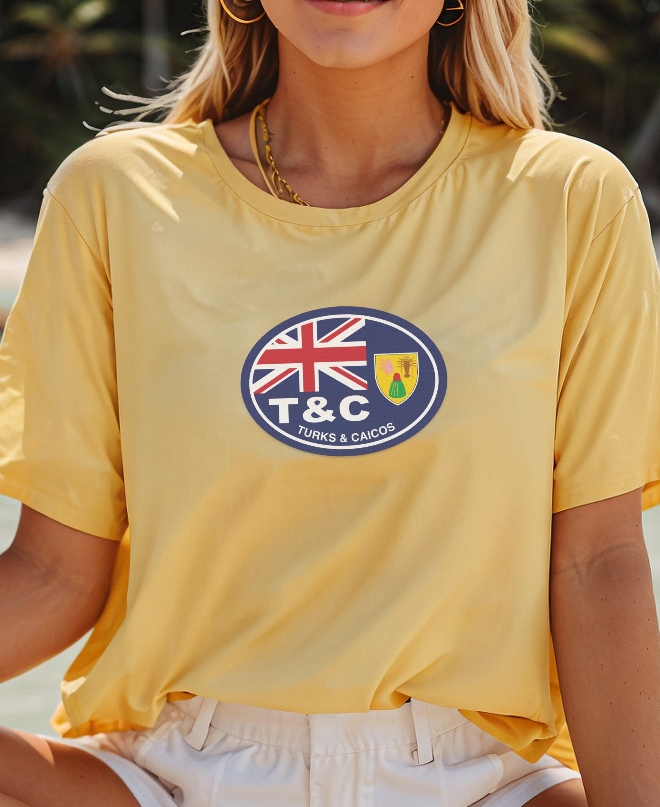 Turks & Caicos white sand, reef diving, Food & Wine Fest womens t-shirt