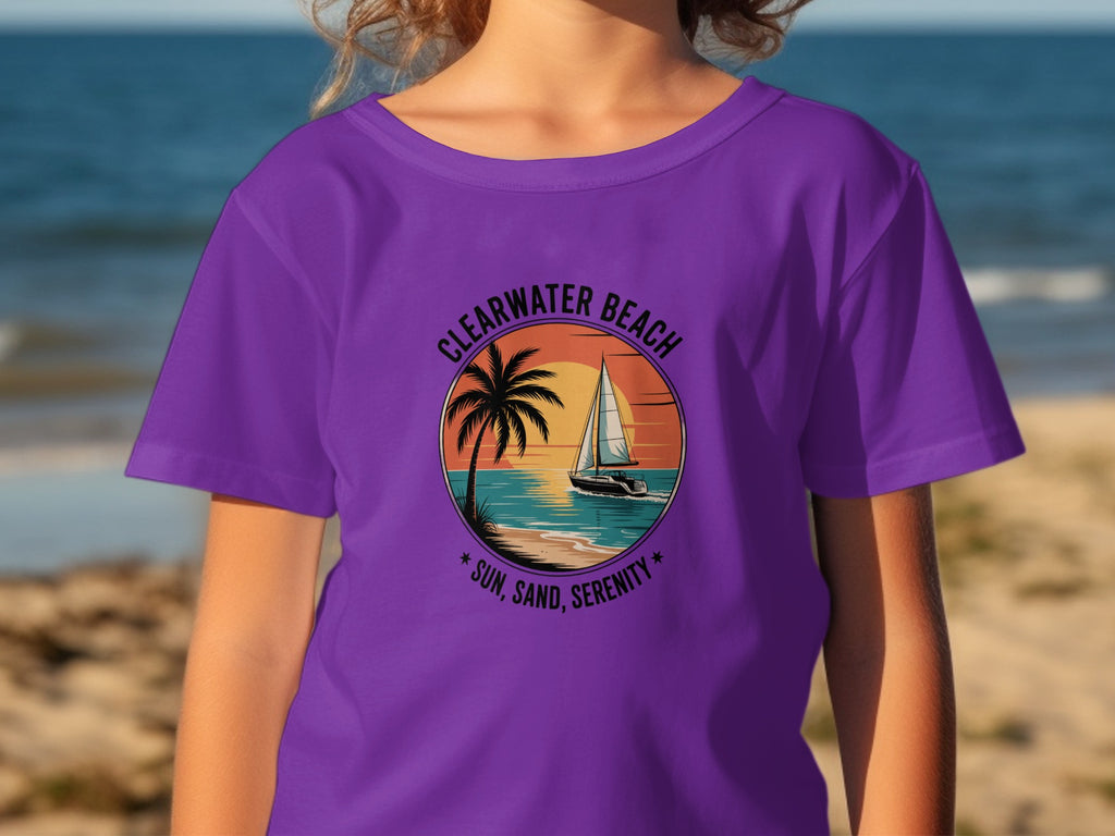 Clearwater Beach Sun Sand Serenity T-Shirt product type