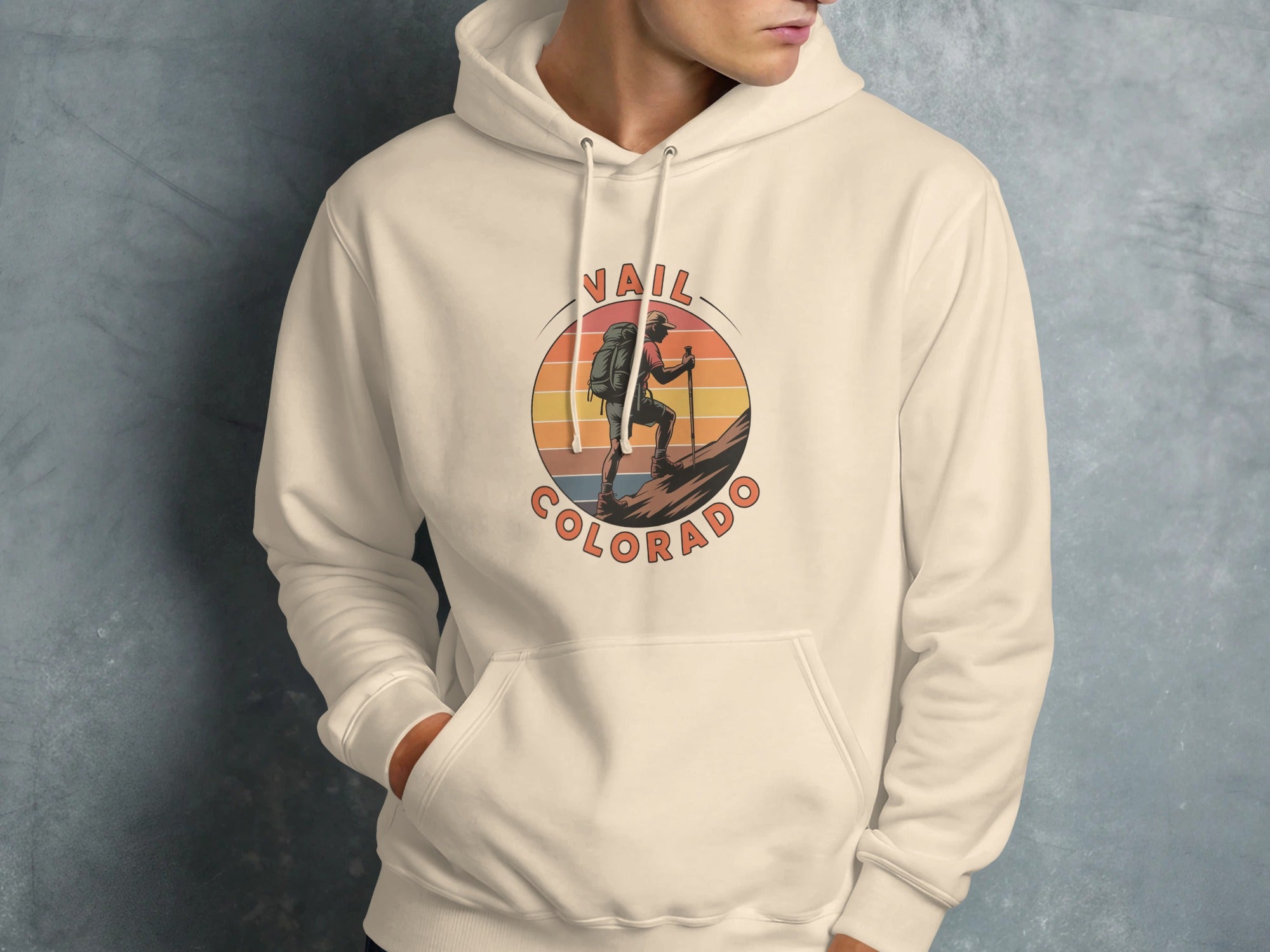 Vail Colorado Hoodie Hiking Outdoor Adventure Apparel product