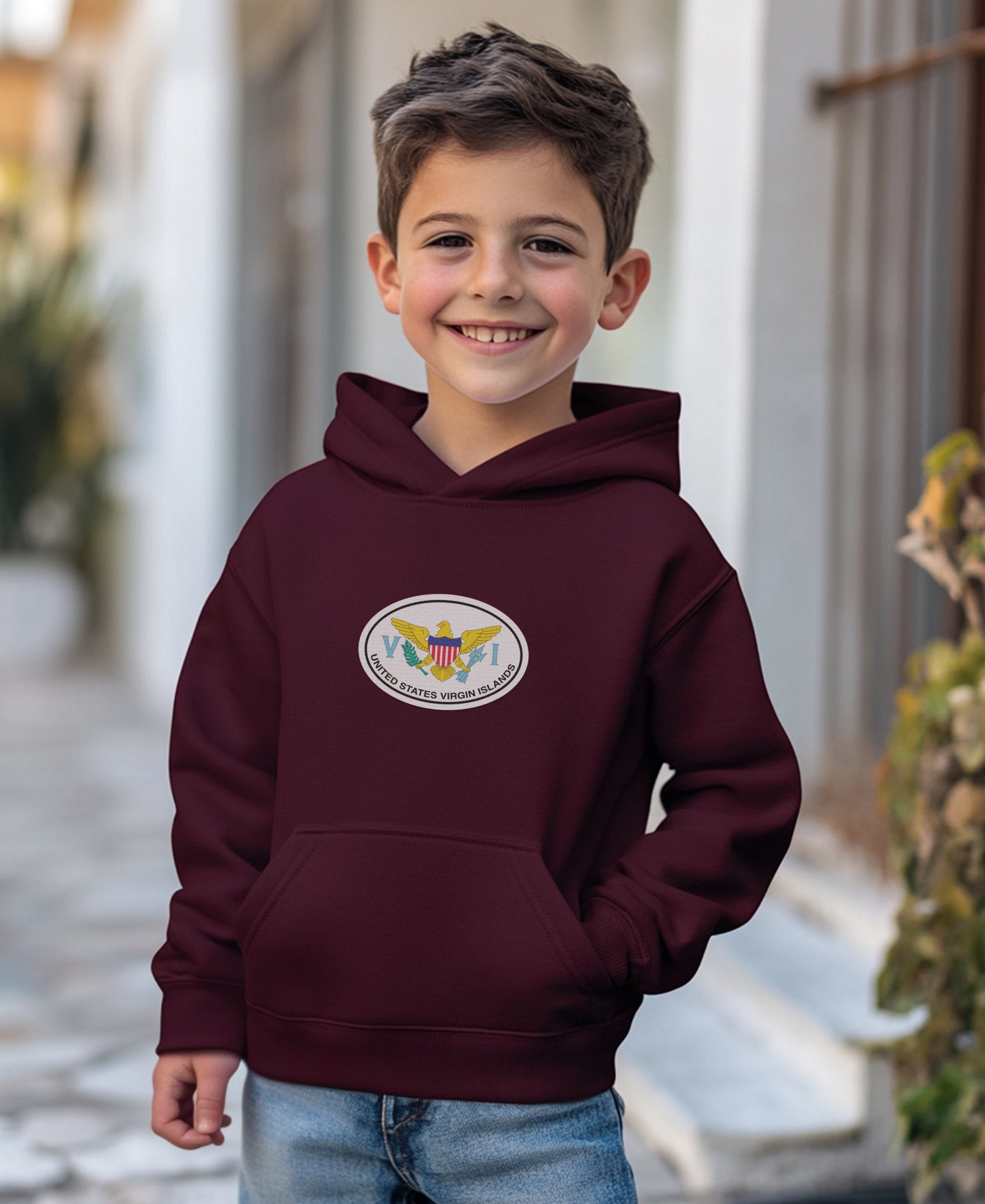 USVI gift for learning history at Fort Christian youth clothing and travel souvenirs