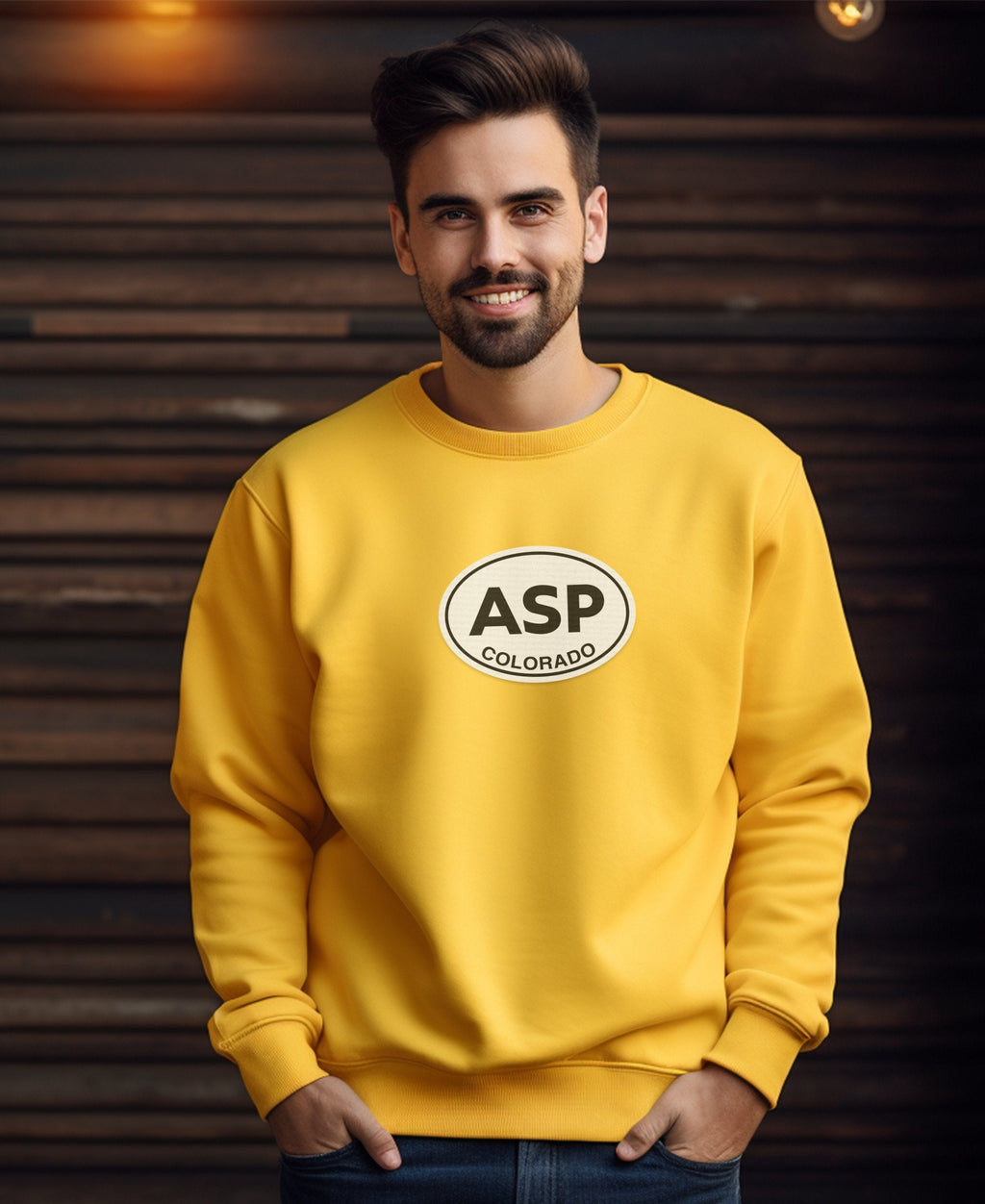 ASP Colorado Logo Yellow Sweatshirts product