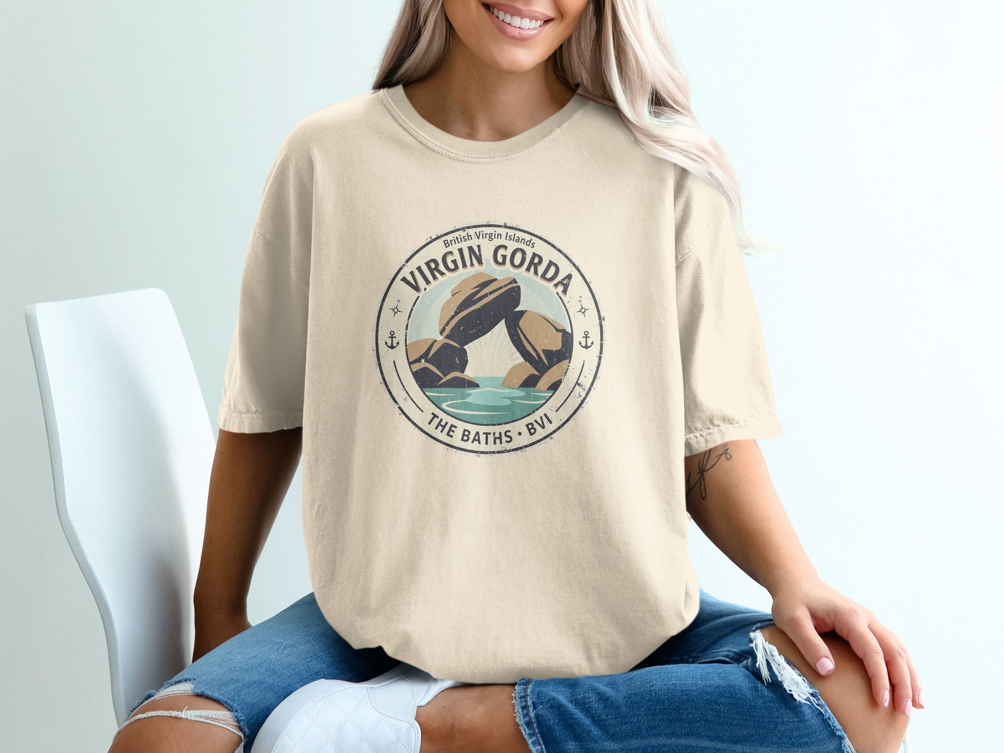 Virgin Gorda The Baths BVI Graphic Tee product