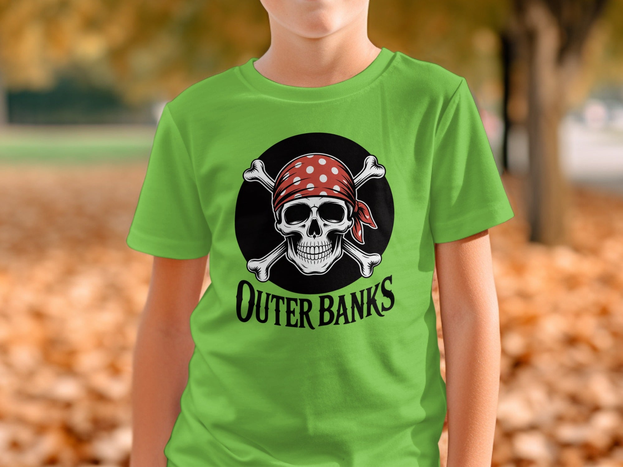 Outer Banks Skull and Crossbones Kids T-Shirt product