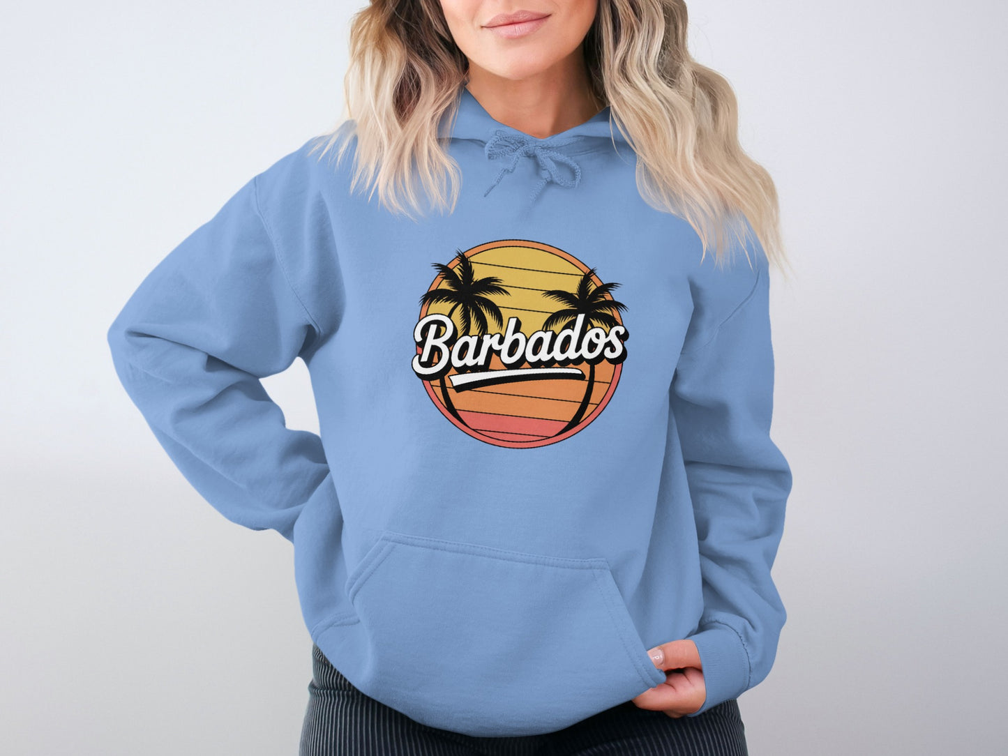 Barbados Sunset Design Hoodie Product