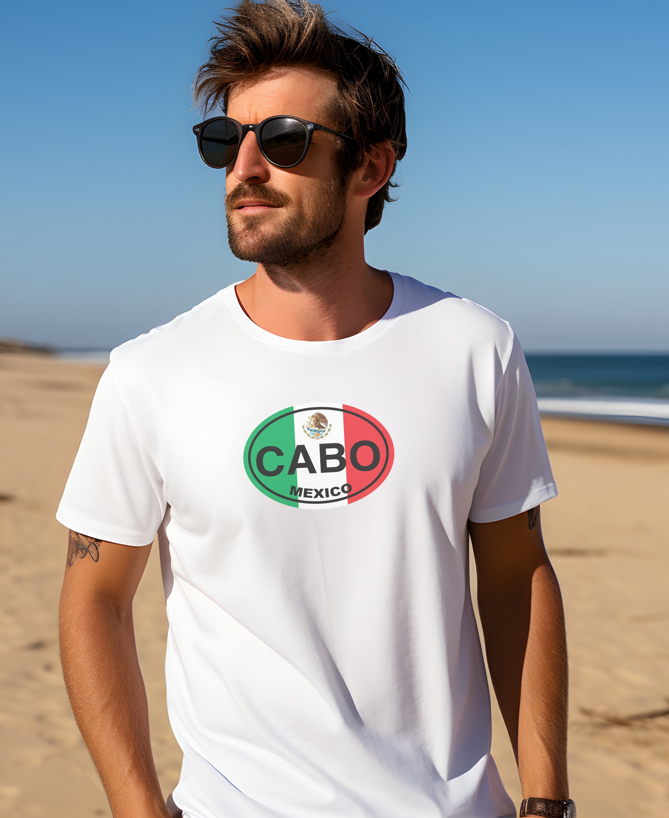 Cabo Mens T-Shirt – Built for Cabo Tuna Jackpot Fishing Tournament