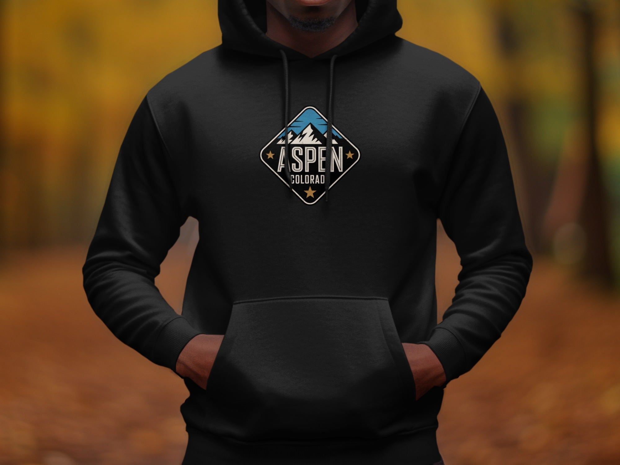 Aspen Colorado Mountain Graphic Hoodie product