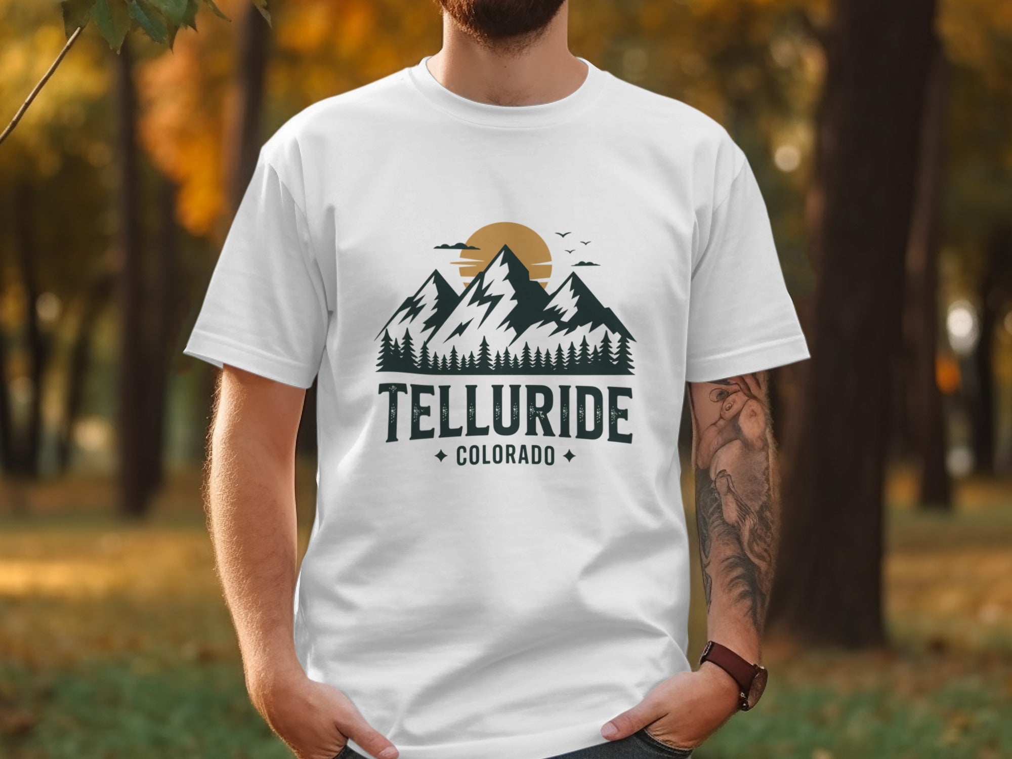 Telluride Colorado Adventure Graphic T-Shirt