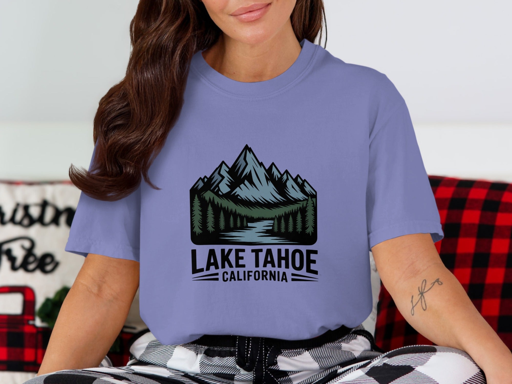 Lake Tahoe California Graphic Tee Shirt product