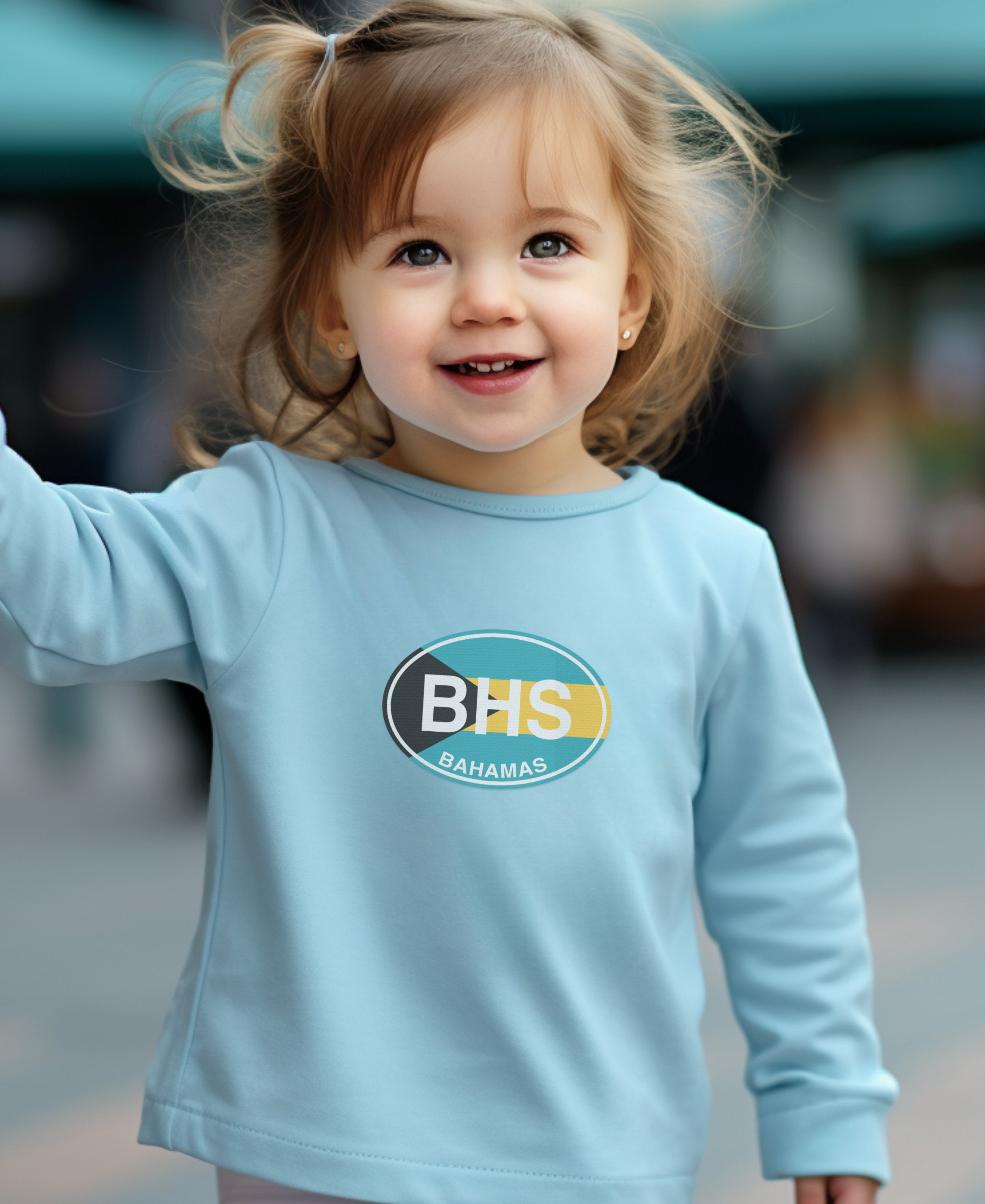 Bahamas marine viewing at Atlantis Aquarium Toddler Long Sleeve T-Shirt
