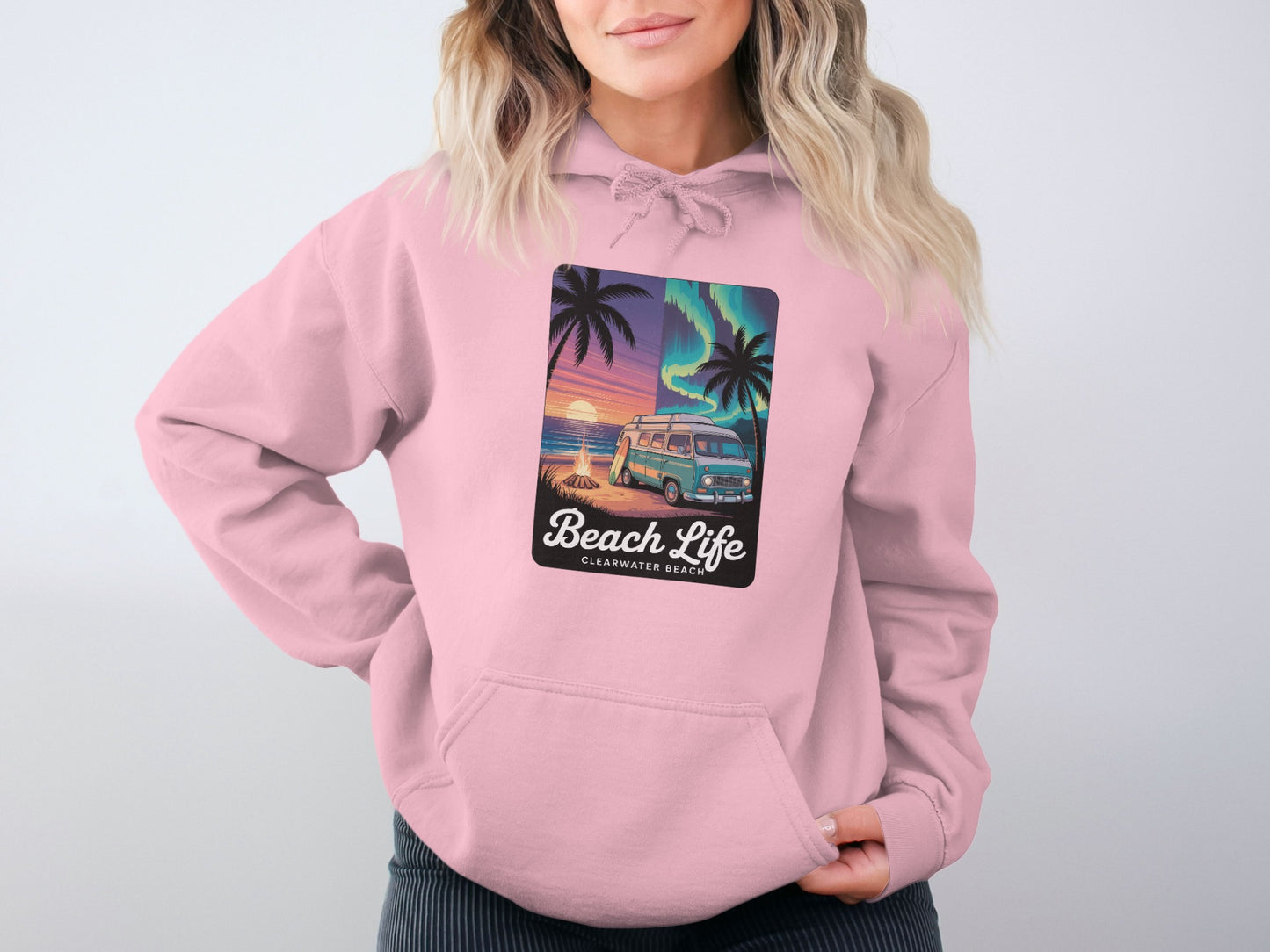 Beach Life Clearwater Beach Hoodie product