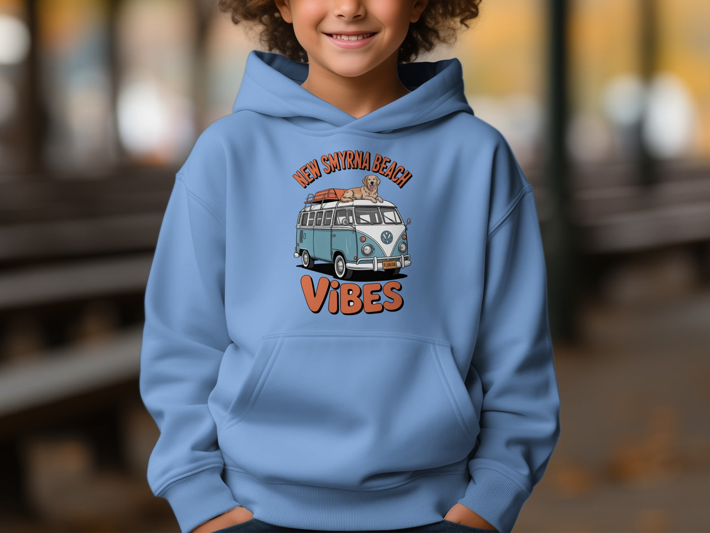 New Smyrna Beach Vibes Hoodie for Youth product