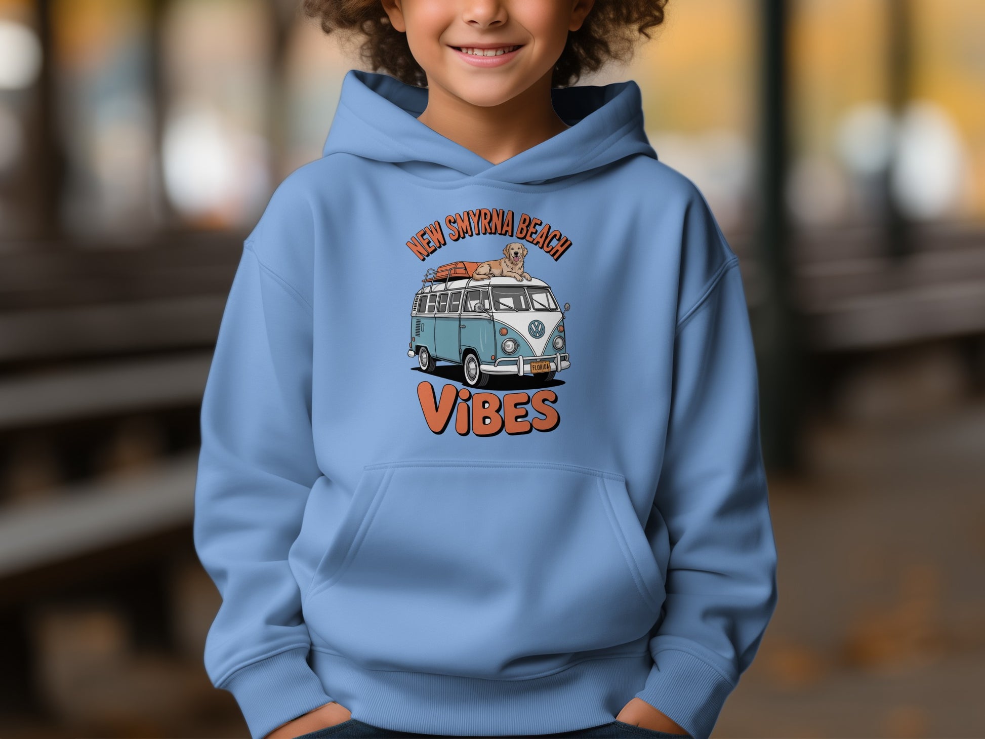 New Smyrna Beach Vibes Hoodie for Youth product