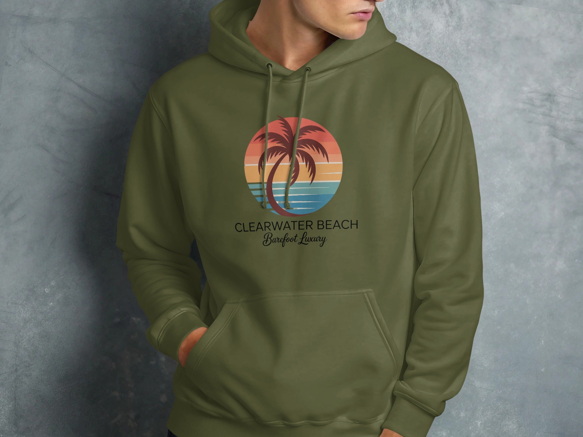 Clearwater Beach Barefoot Luxury Hooded Sweatshirt product