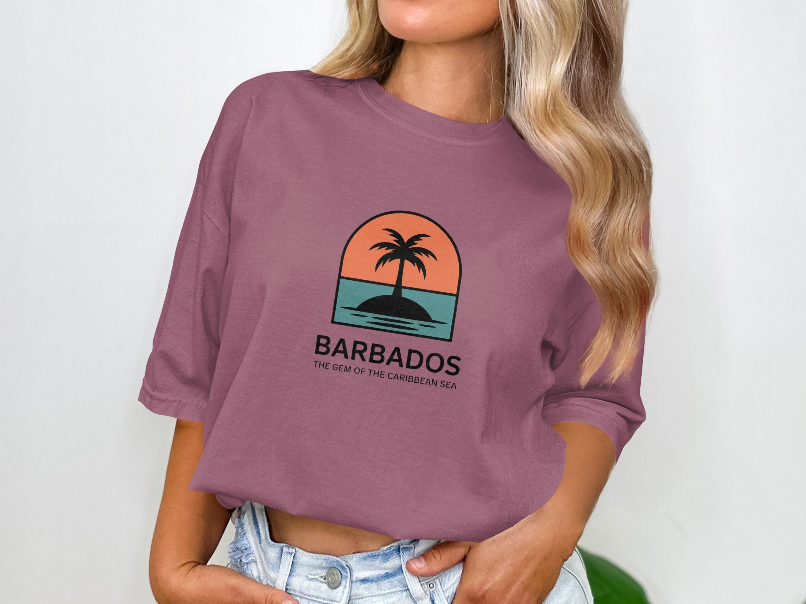 Barbados The Gem Of The Caribbean Sea T-shirt product type
