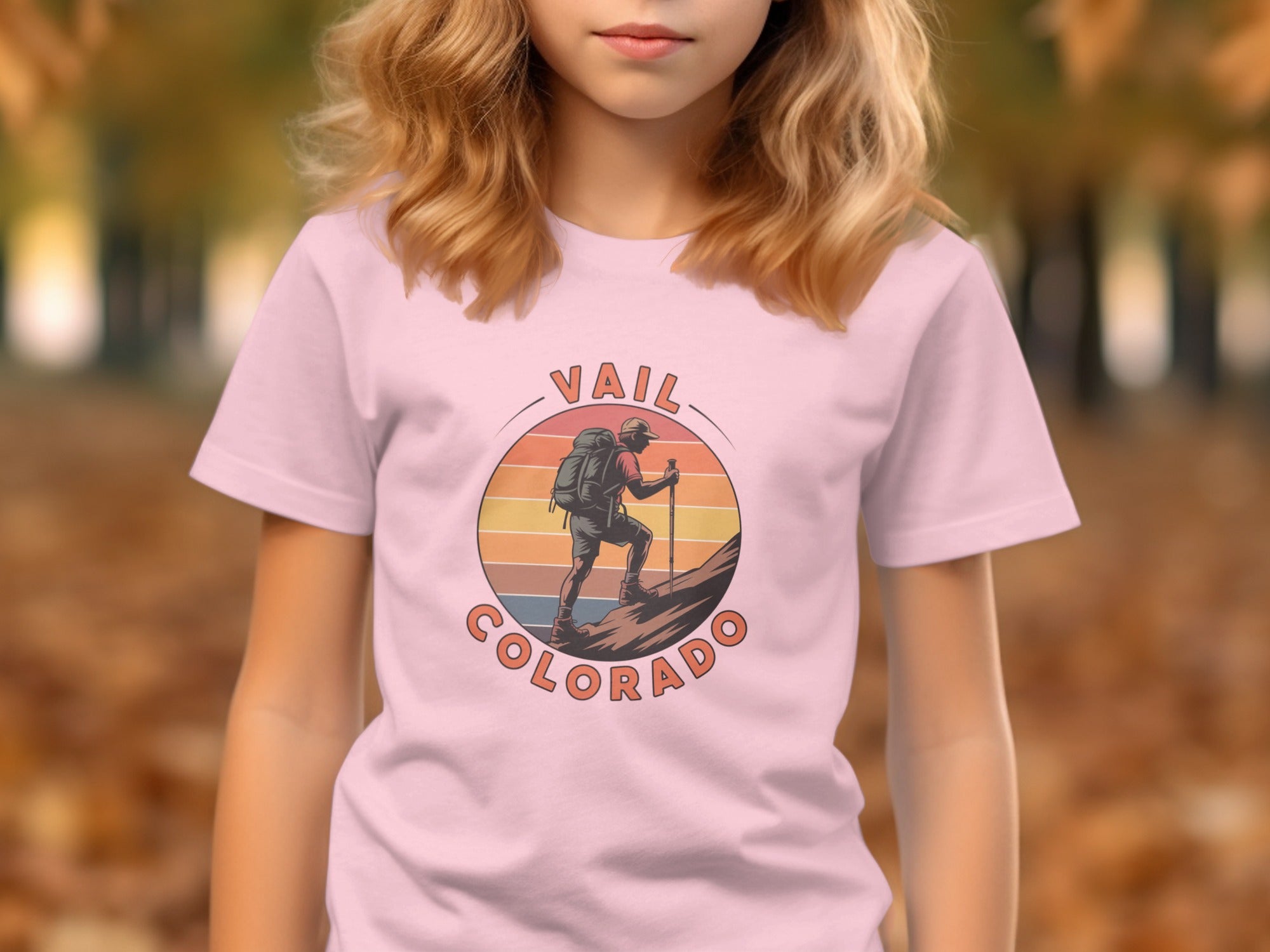 Vail Colorado Hiking Scenic Design T-Shirt product