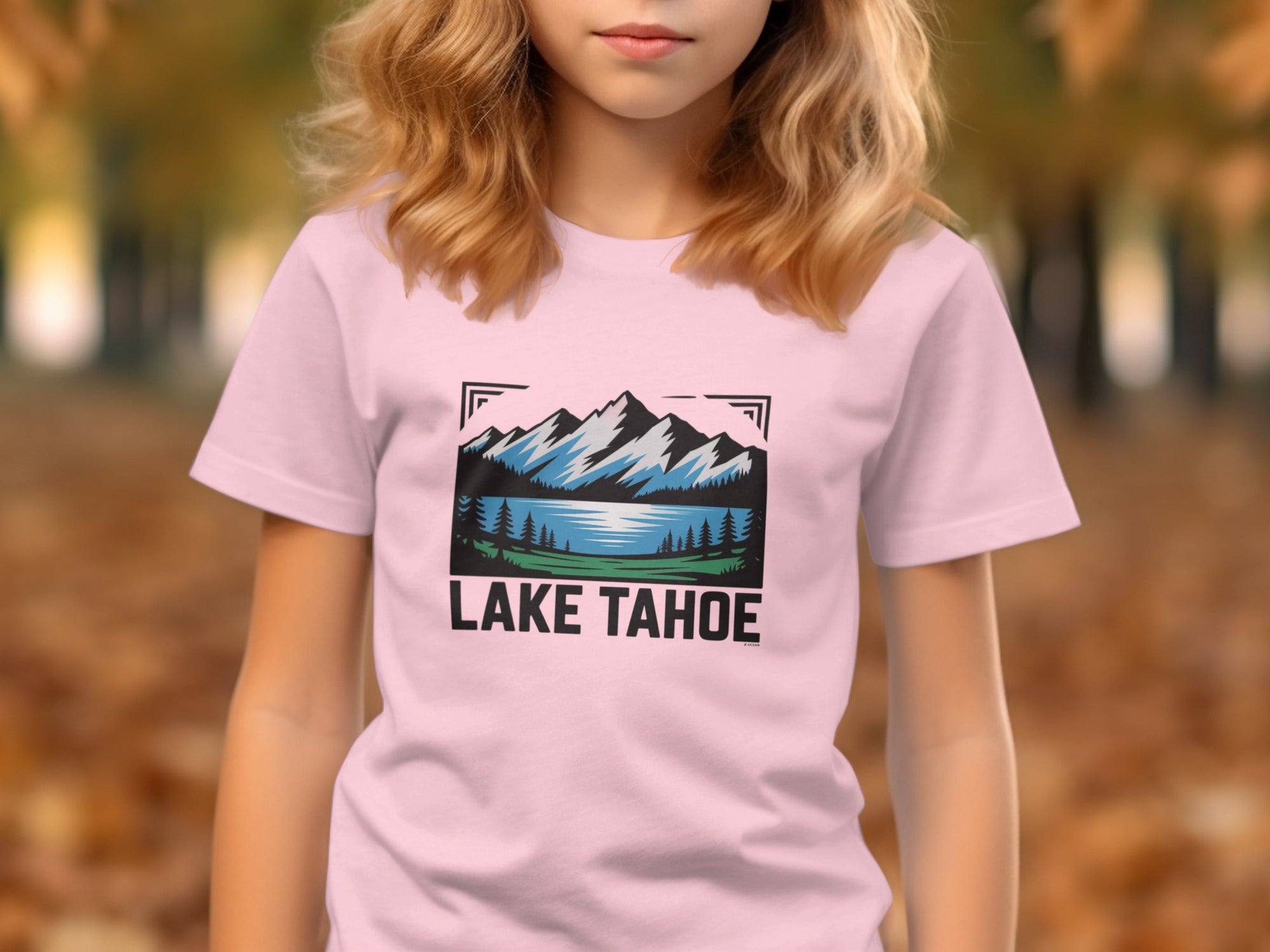 Lake Tahoe Scenic Mountain Youth T-Shirt