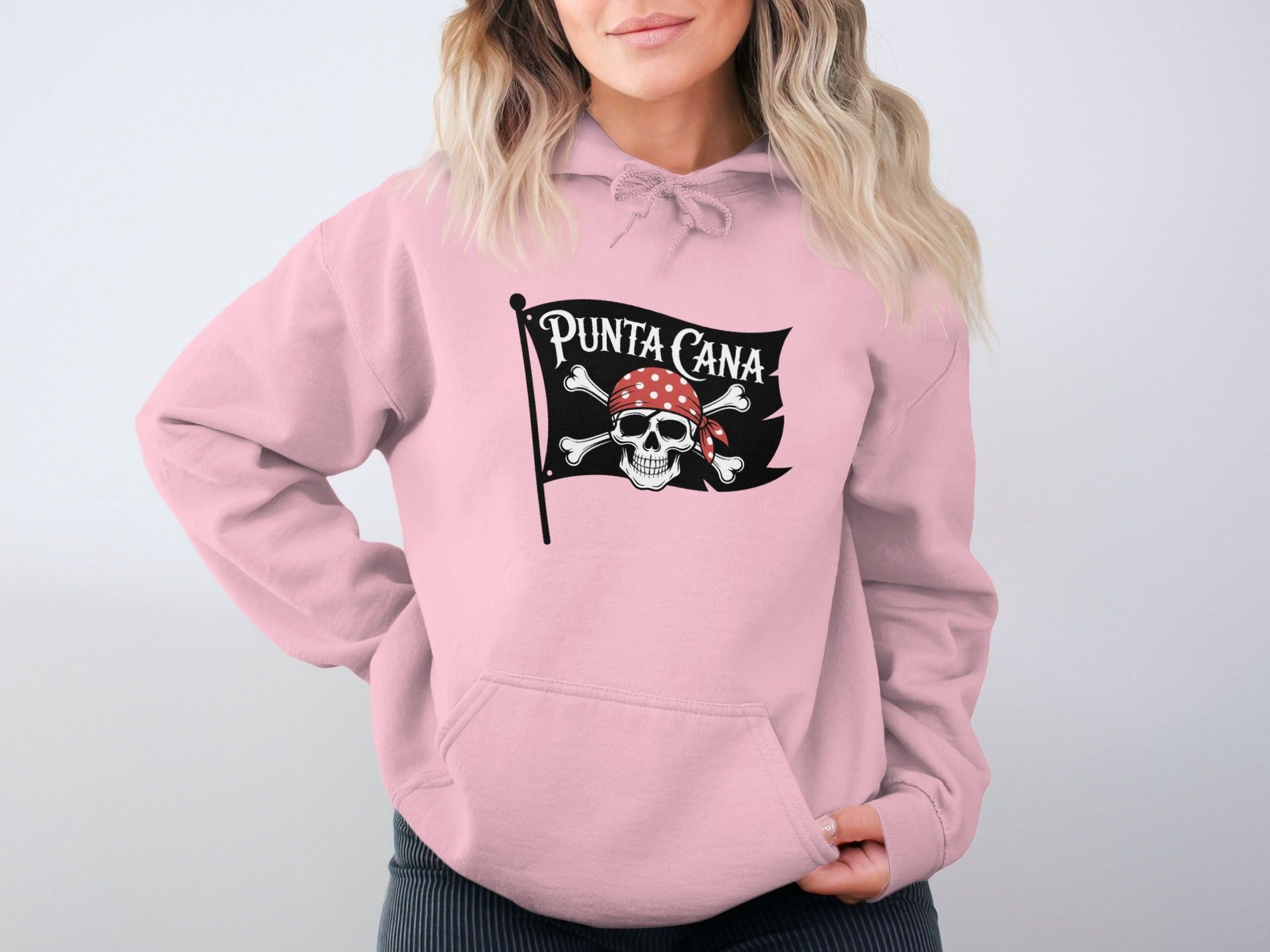 Punta Cana Skull Pirate Flag Graphic Hoodie product