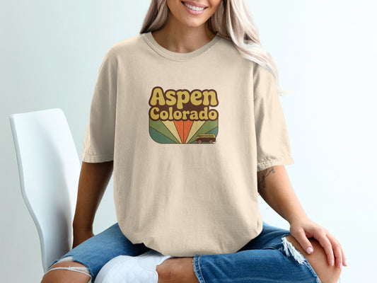 Aspen Colorado Graphic T-Shirt Casual Wear product type