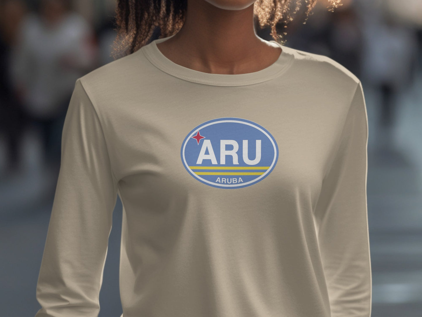 Aruba Carnival, Soul Beach Music Festival, Eagle Beach, Arikok National Park, Womens Long Sleeve T-Shirt