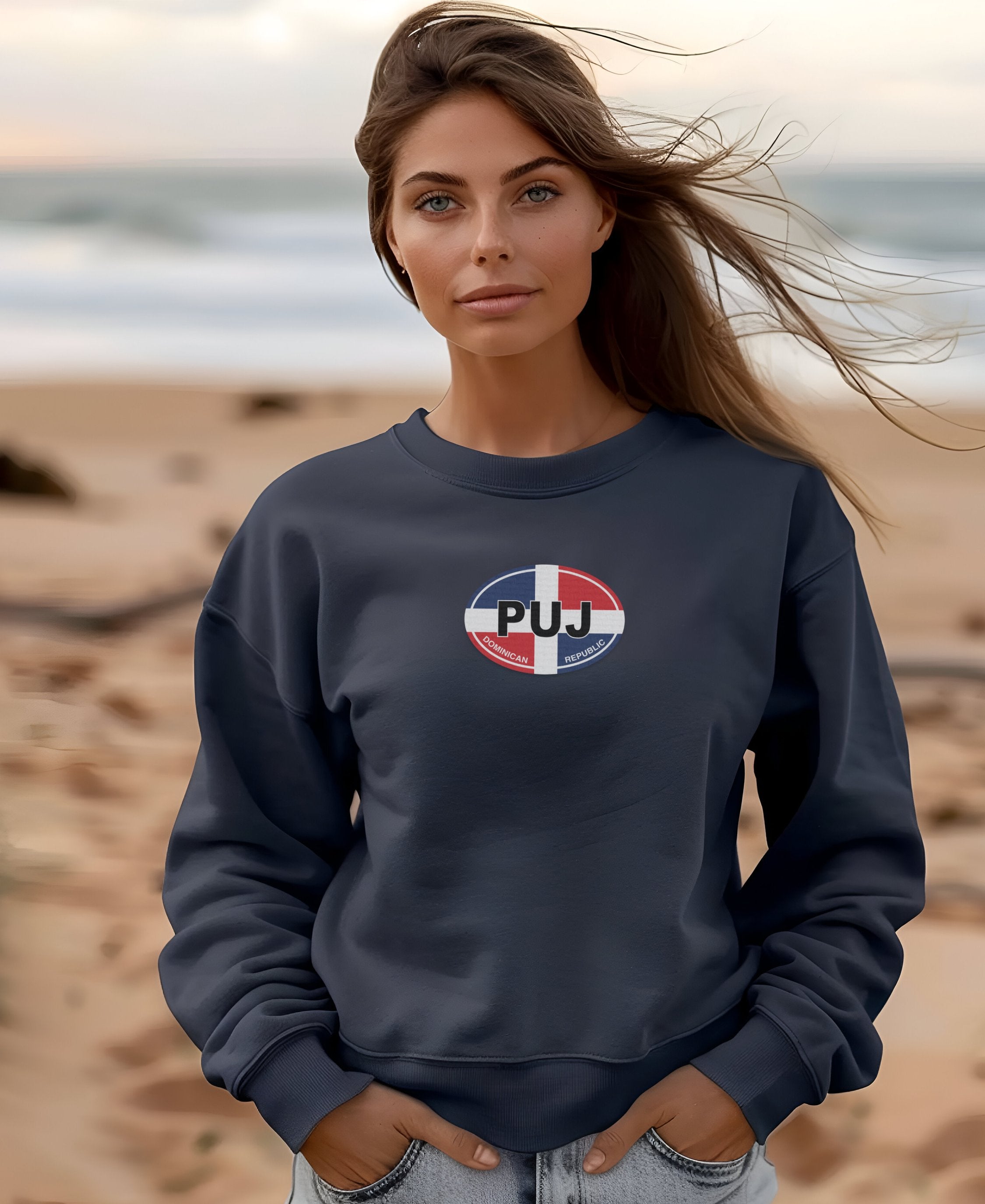 PUJ Graphic Long Sleeve Casual Sweatshirt product